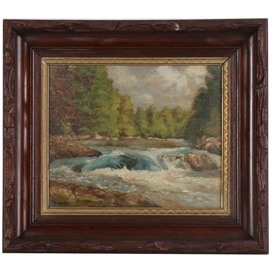 Richard Ruh Epperly Landscape Oil Painting