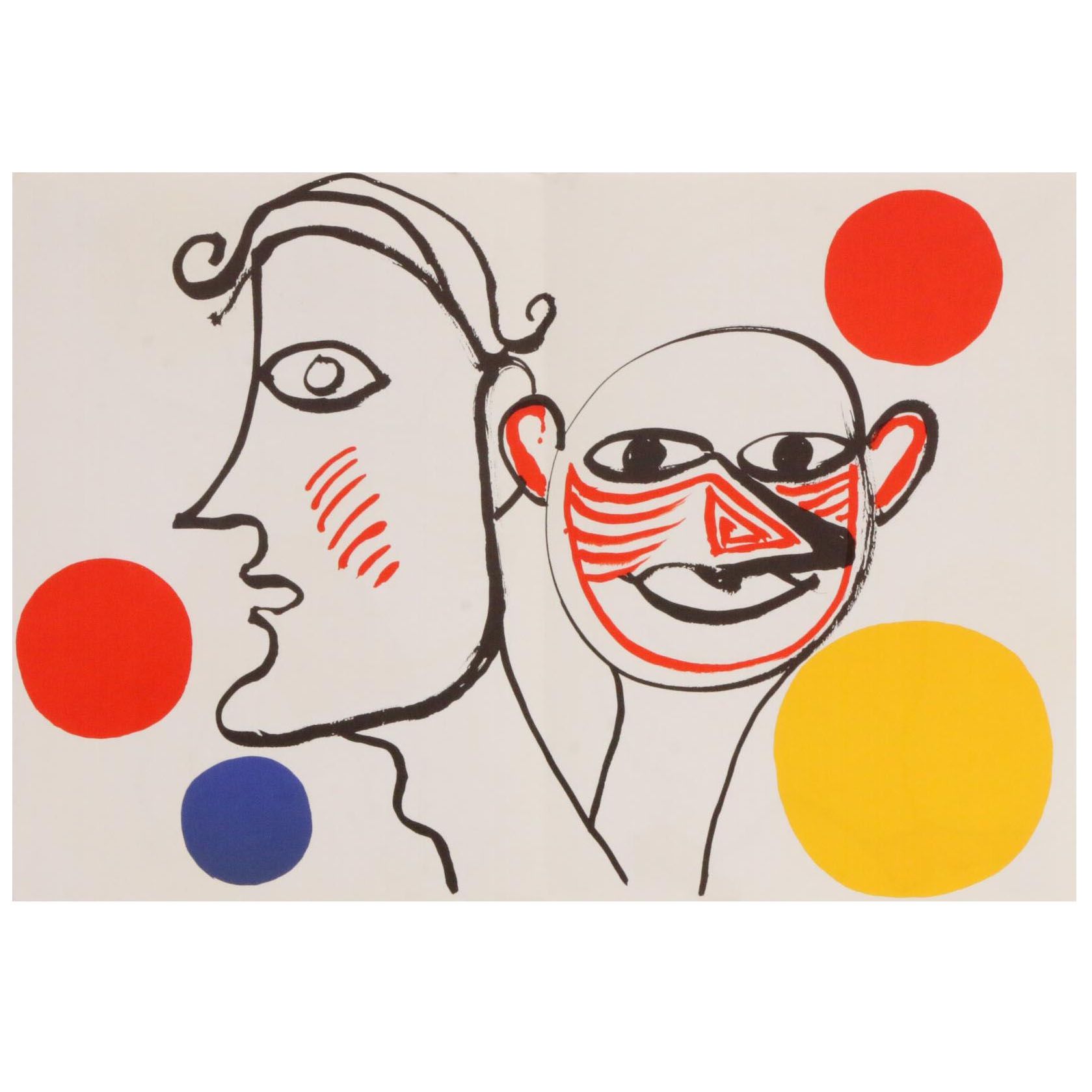 Alexander Calder Color Lithographs for "Derrière le Miroir," 1976