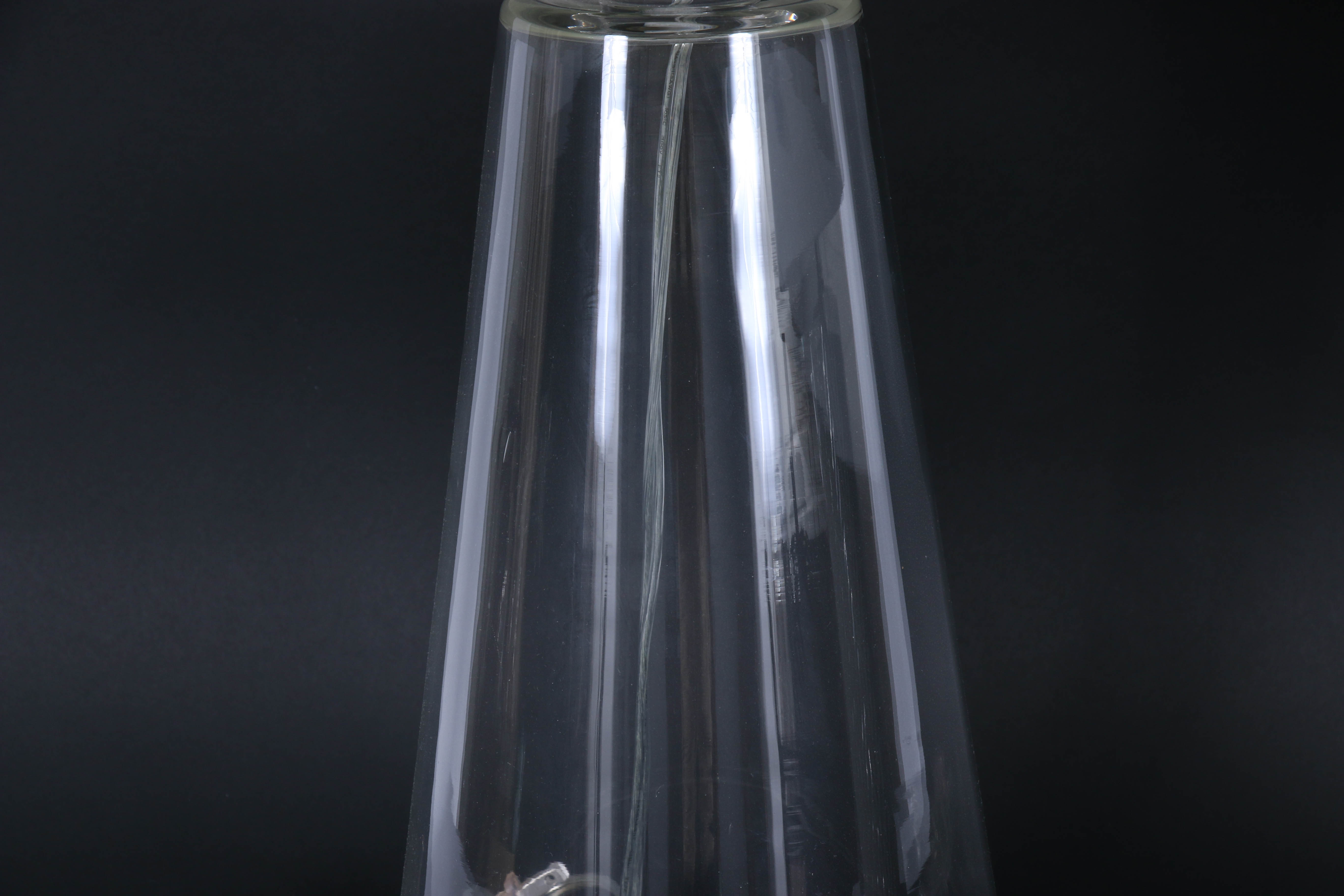 Modern Style Glass and Ceramic Table Lamps with Fabric Drum Shades