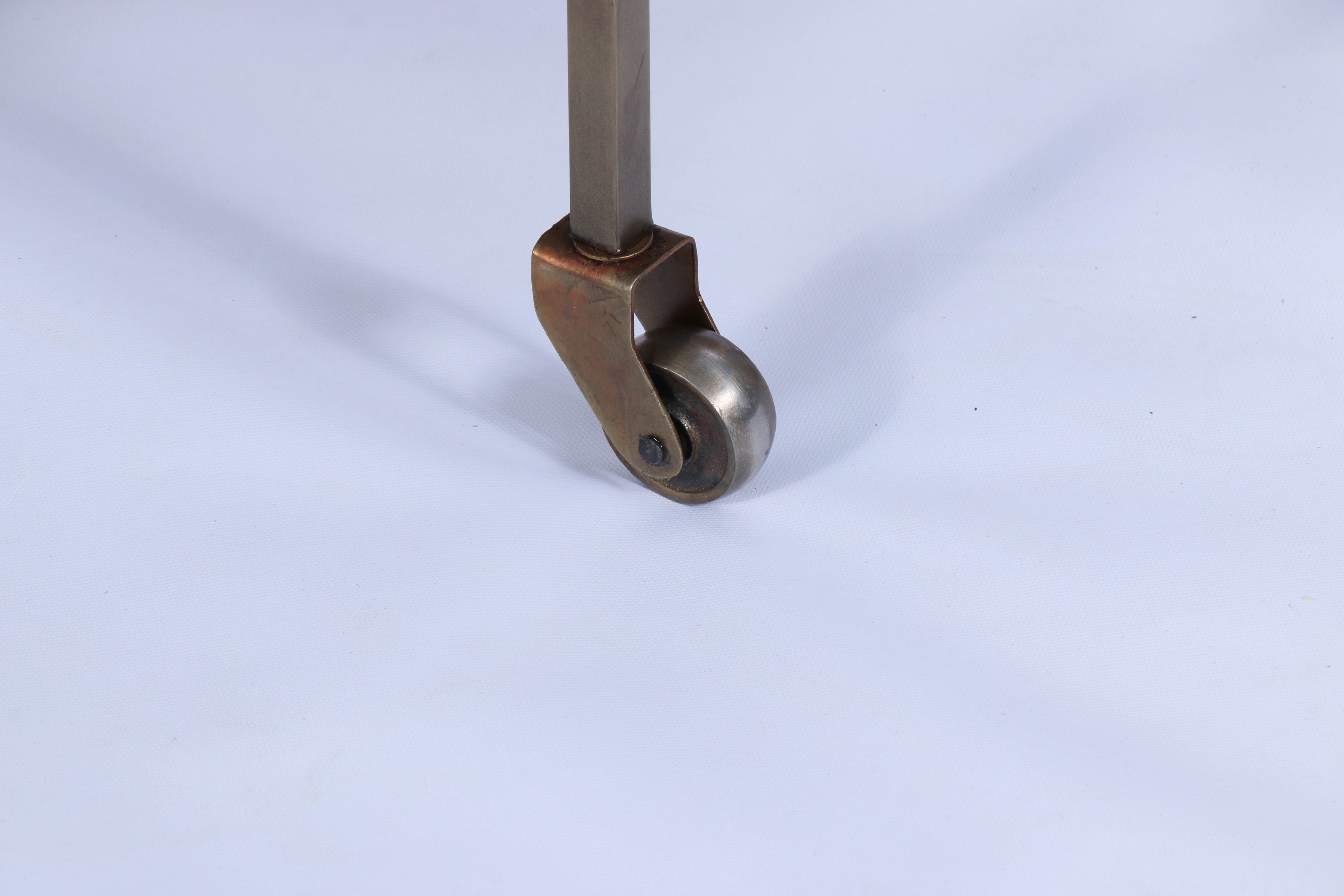 Modern Bar Cart and Side Table, Contemporary