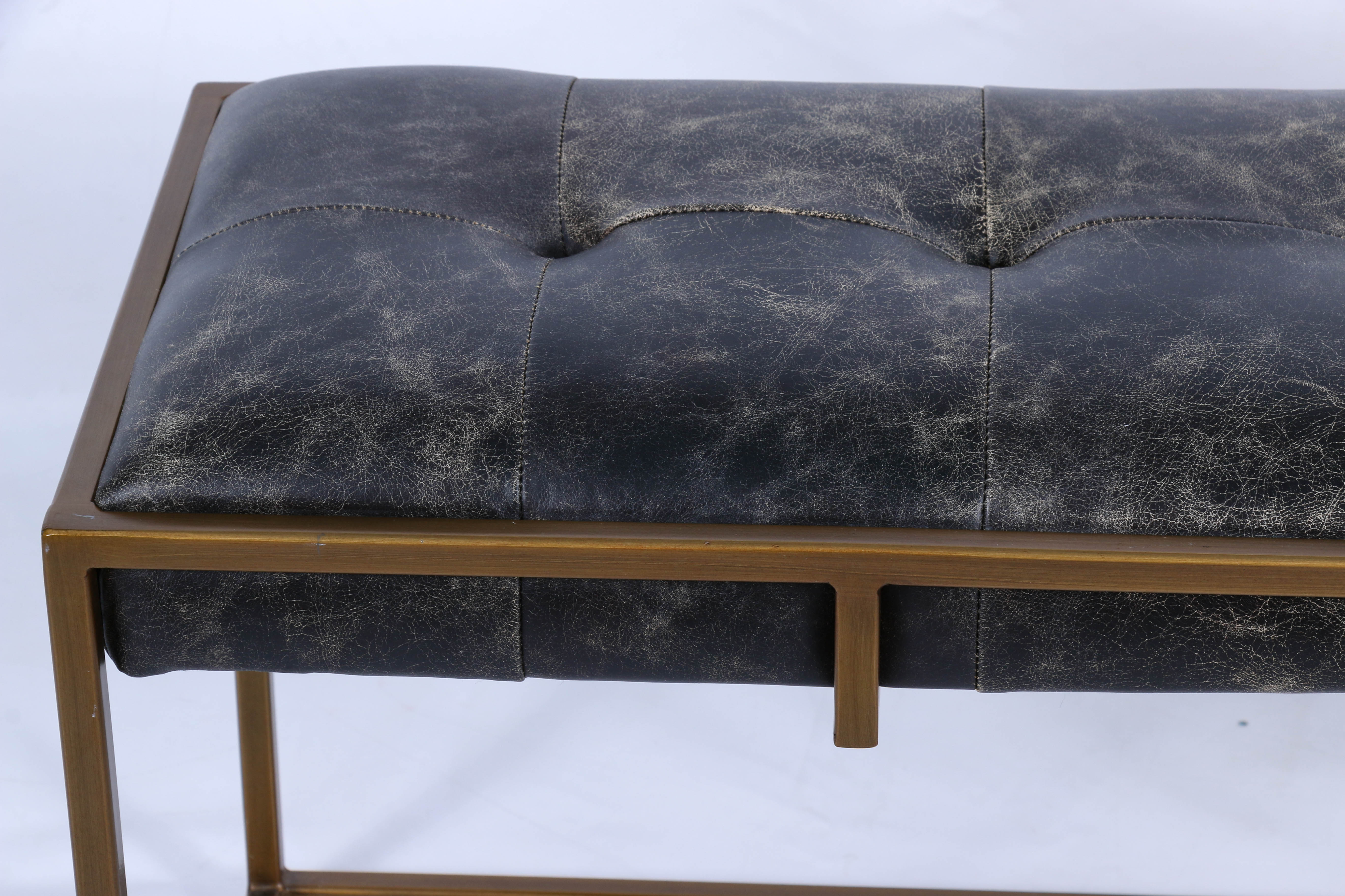 Four Hands "Oxford" Blind-Tufted Bench, Contemporary