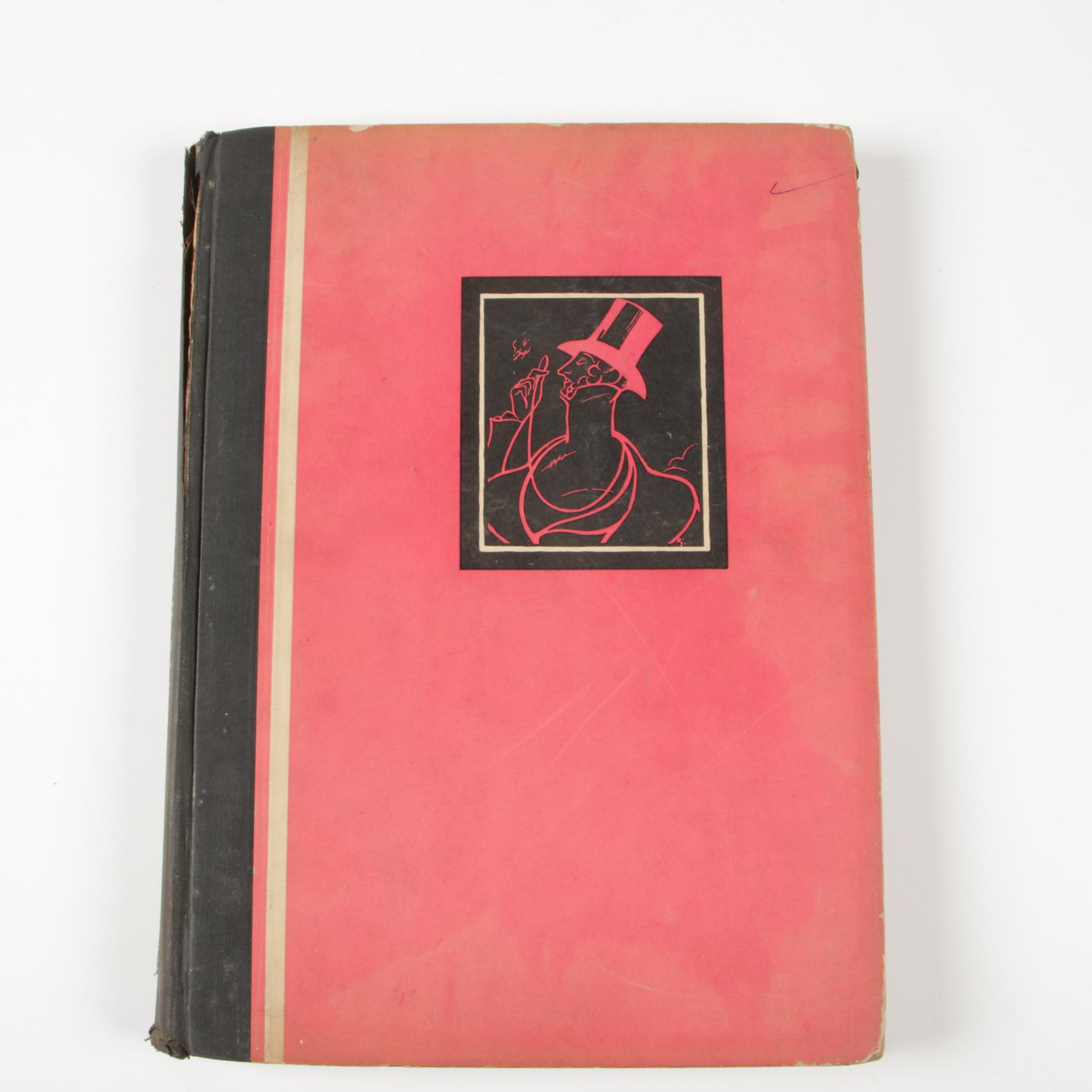 1929 "The Second New Yorker Album" with Other New Yorker Cartoon Albums