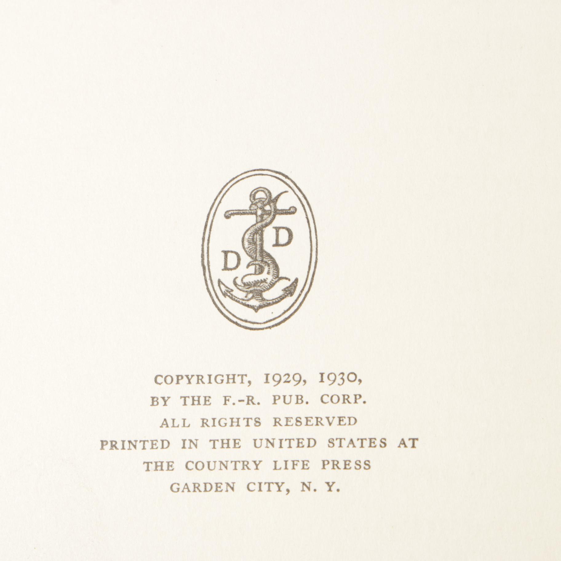 1929 "The Second New Yorker Album" with Other New Yorker Cartoon Albums