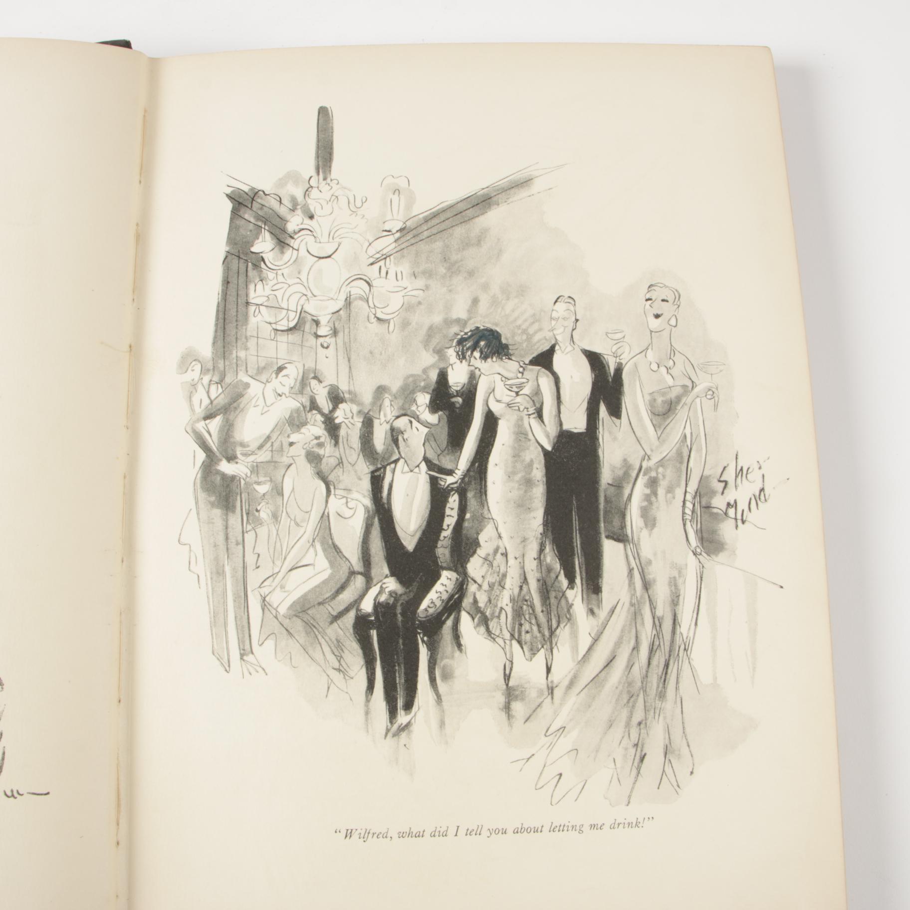 1929 "The Second New Yorker Album" with Other New Yorker Cartoon Albums