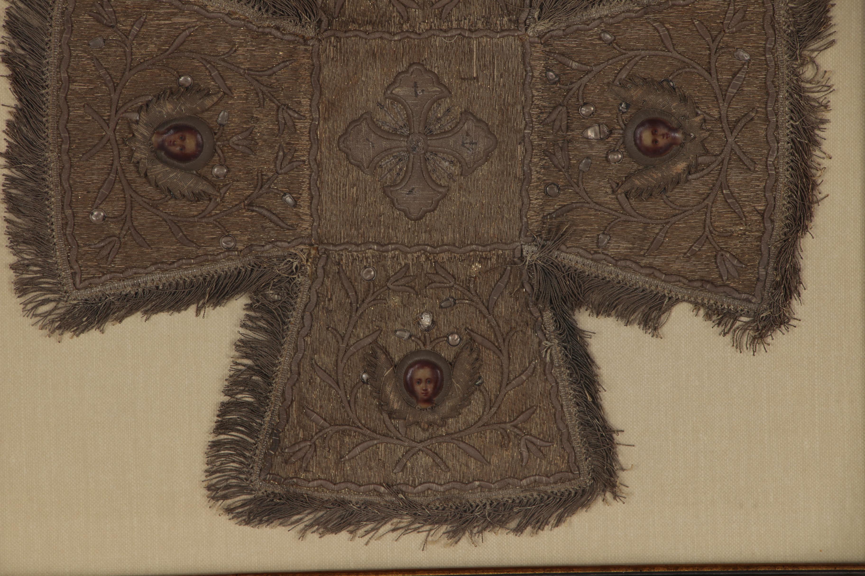 Eastern Orthodox Church Veil for Chalice or Diskos, Late 18th Century