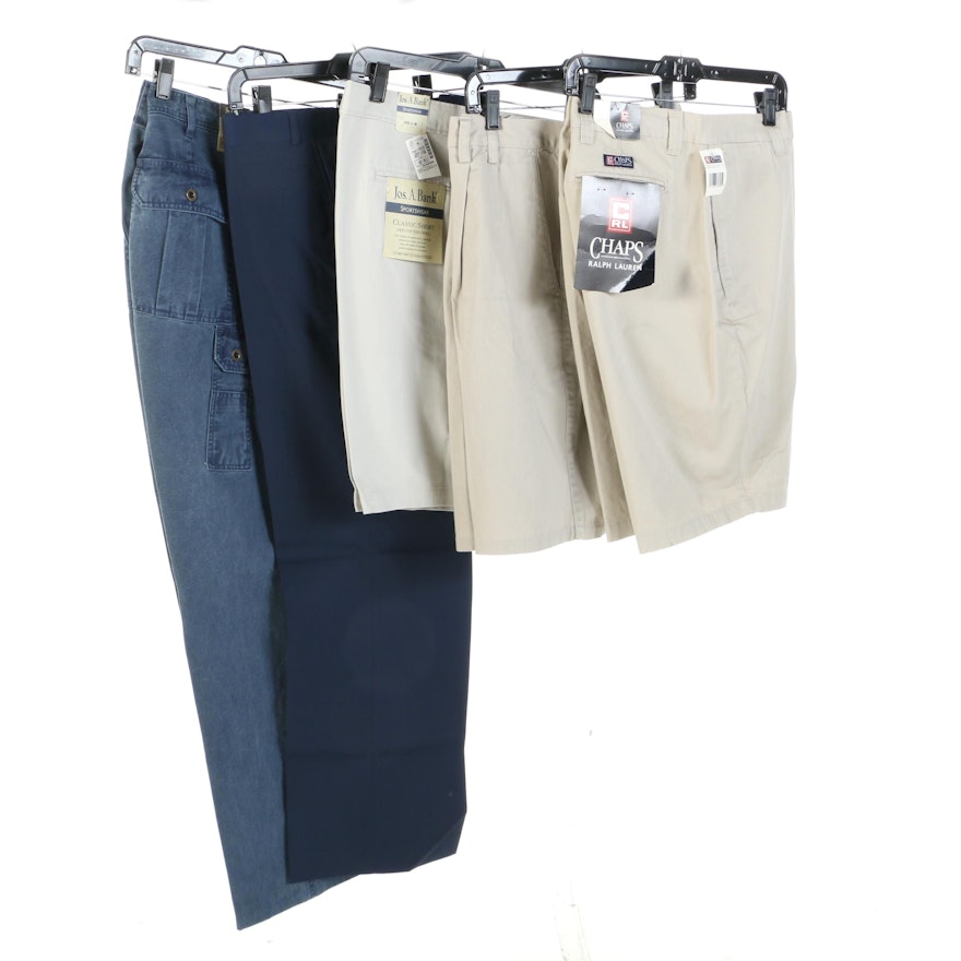 Men's Jos. A. Banks, Lands' End, Eddie Bauer, Chaps and More Pants and Shorts