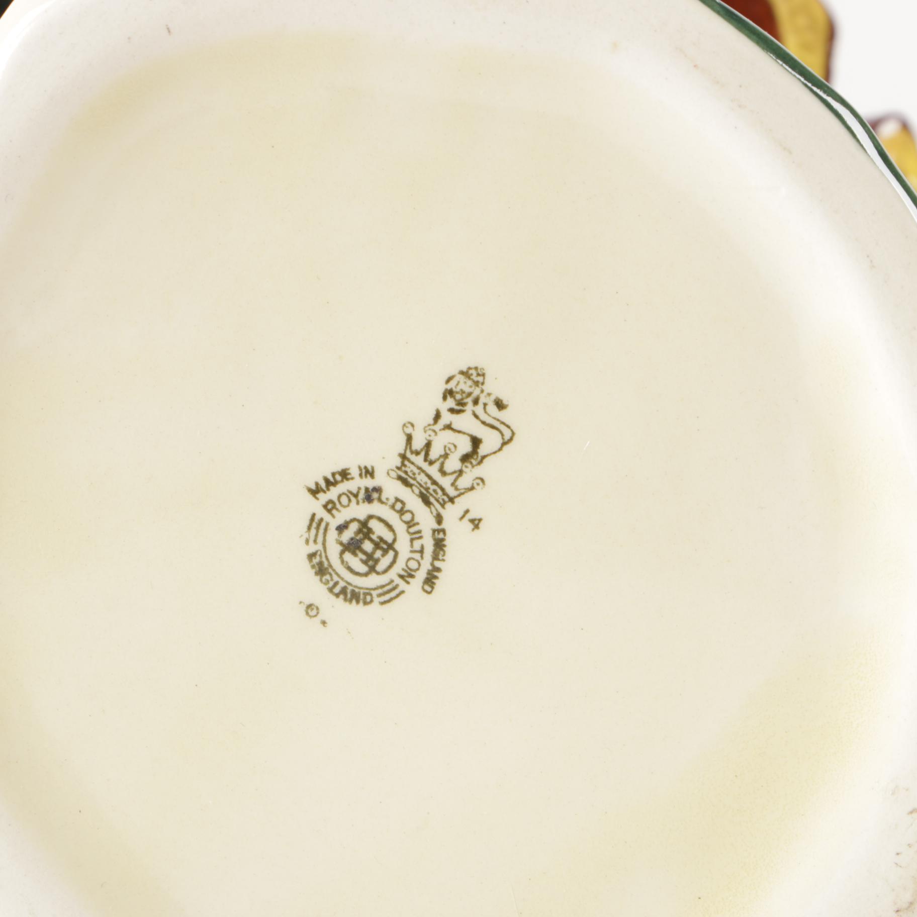 Royal Doulton "Dick Turpin" Earthenware Character Jugs and More