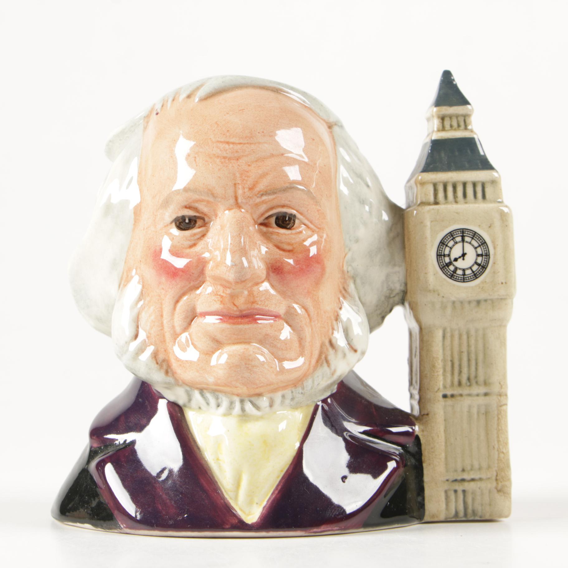 Royal Doulton "Dick Turpin" Earthenware Character Jugs and More