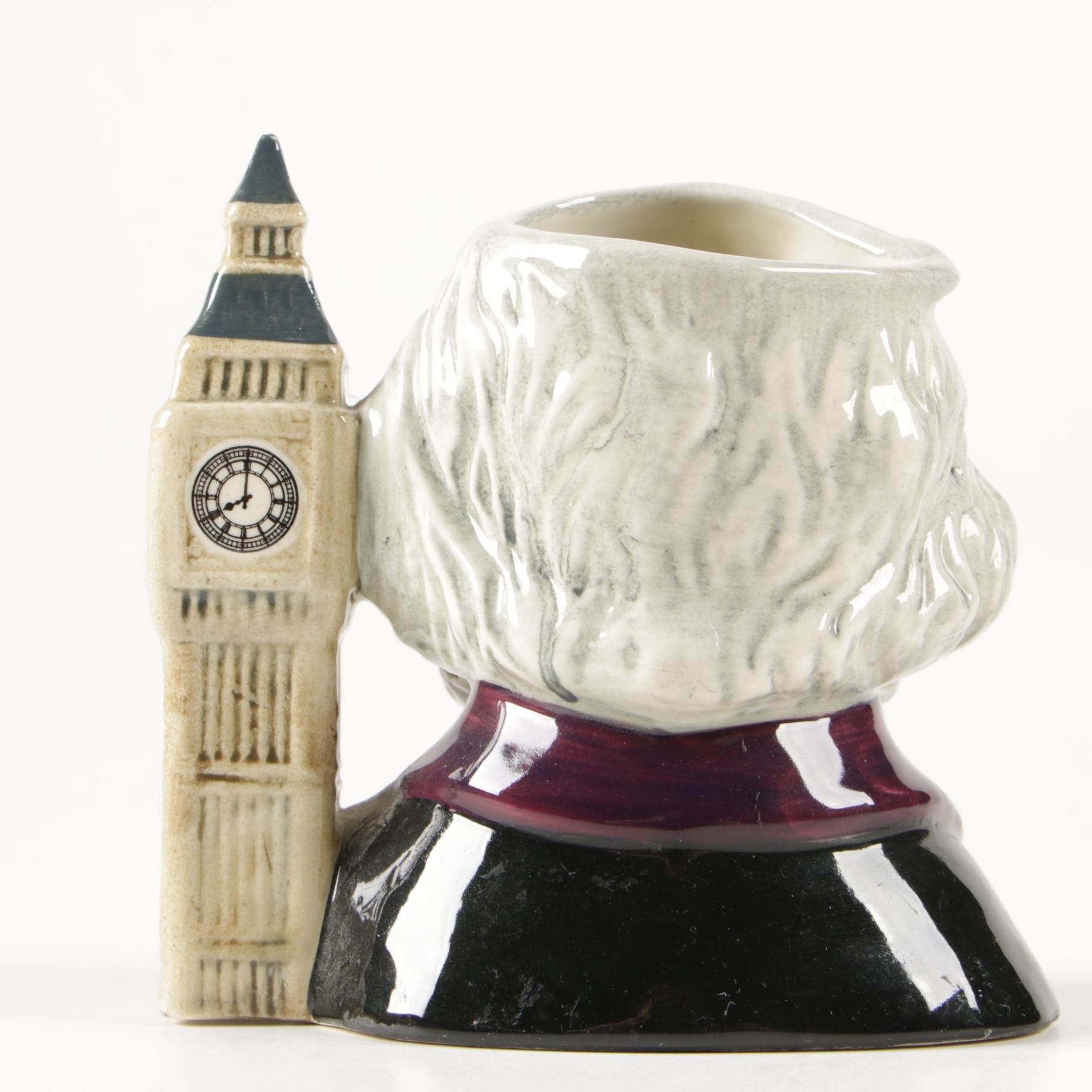 Royal Doulton "Dick Turpin" Earthenware Character Jugs and More