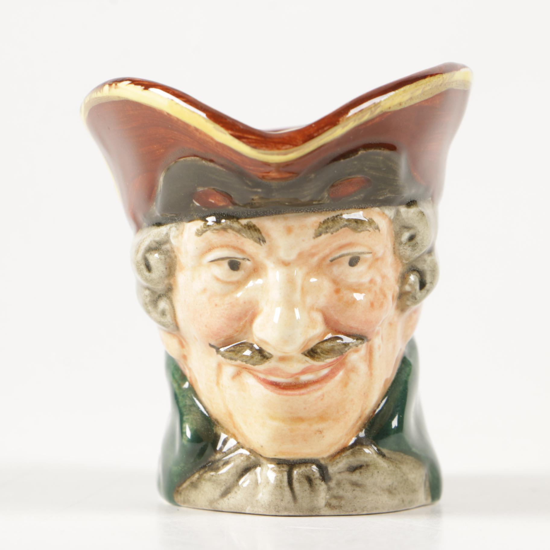 Royal Doulton "Dick Turpin" Earthenware Character Jugs and More