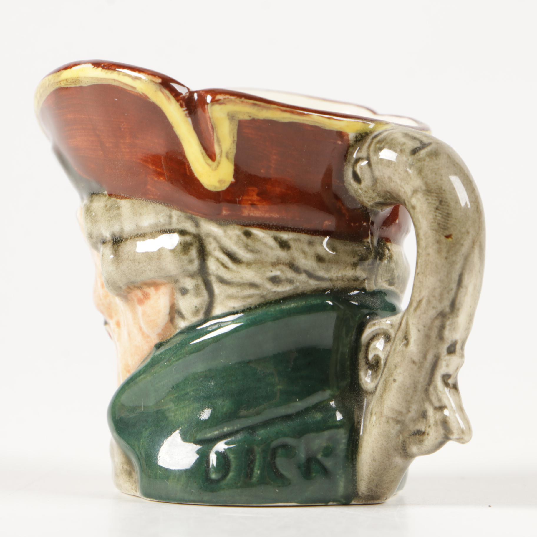 Royal Doulton "Dick Turpin" Earthenware Character Jugs and More