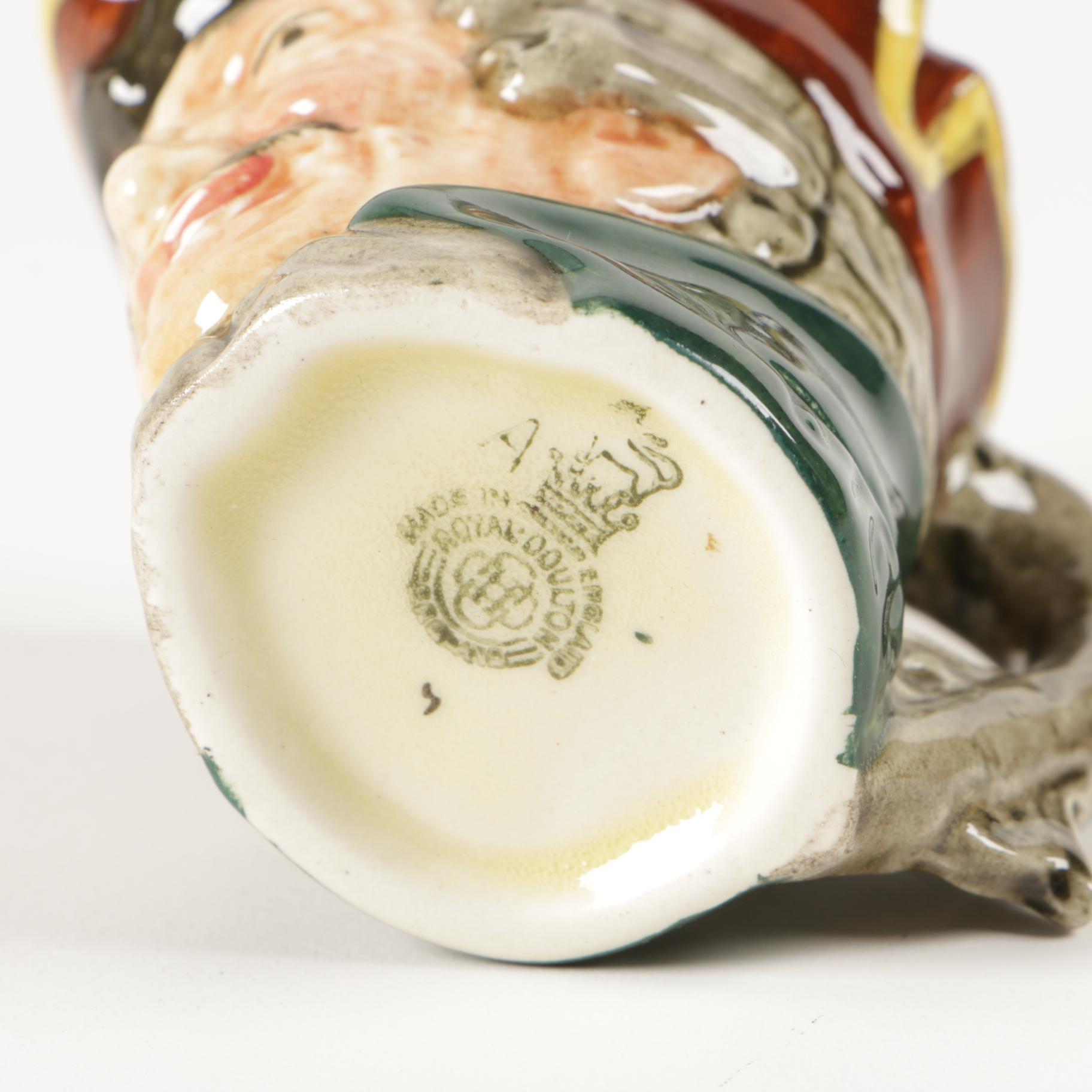 Royal Doulton "Dick Turpin" Earthenware Character Jugs and More