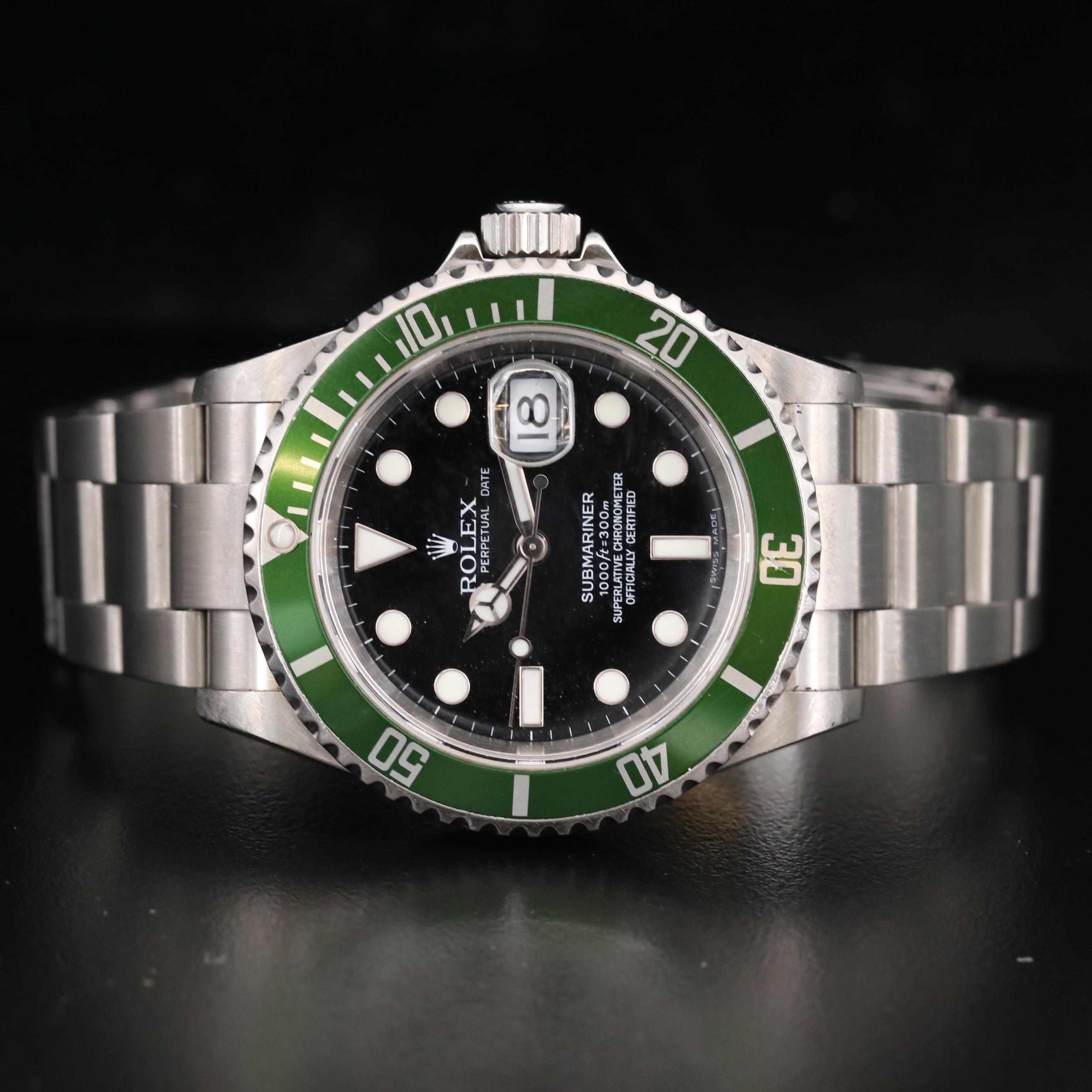 Rolex Submariner 50th Anniversary Edition Stainless Steel Watch, 2006