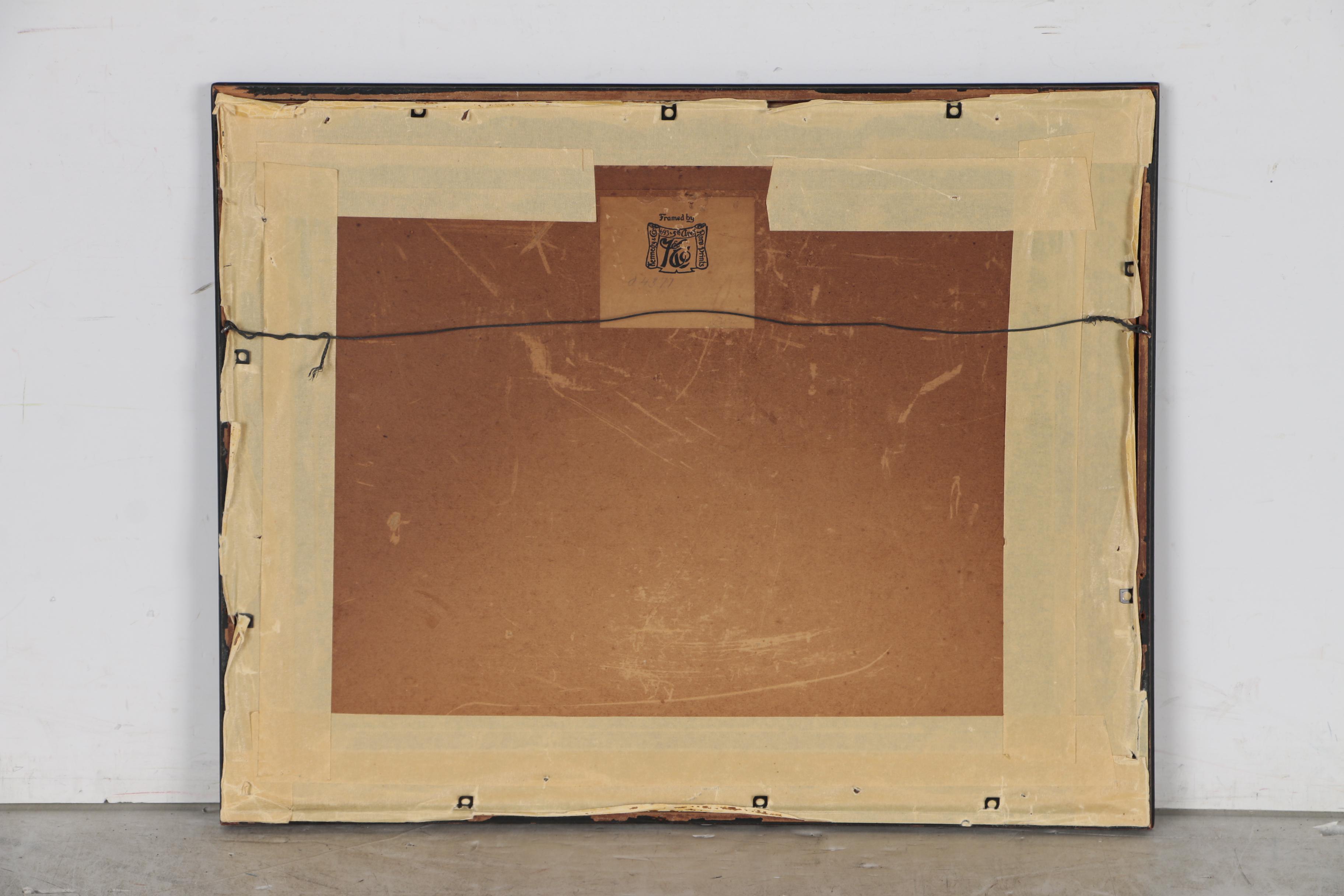 Stanley Anderson Etching "Paris Tenements", 1915