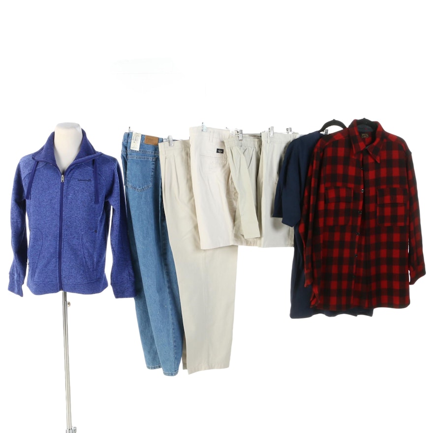 Men's Jackets and Separates Featuring Brooks Brothers, Whizzer and Columbia