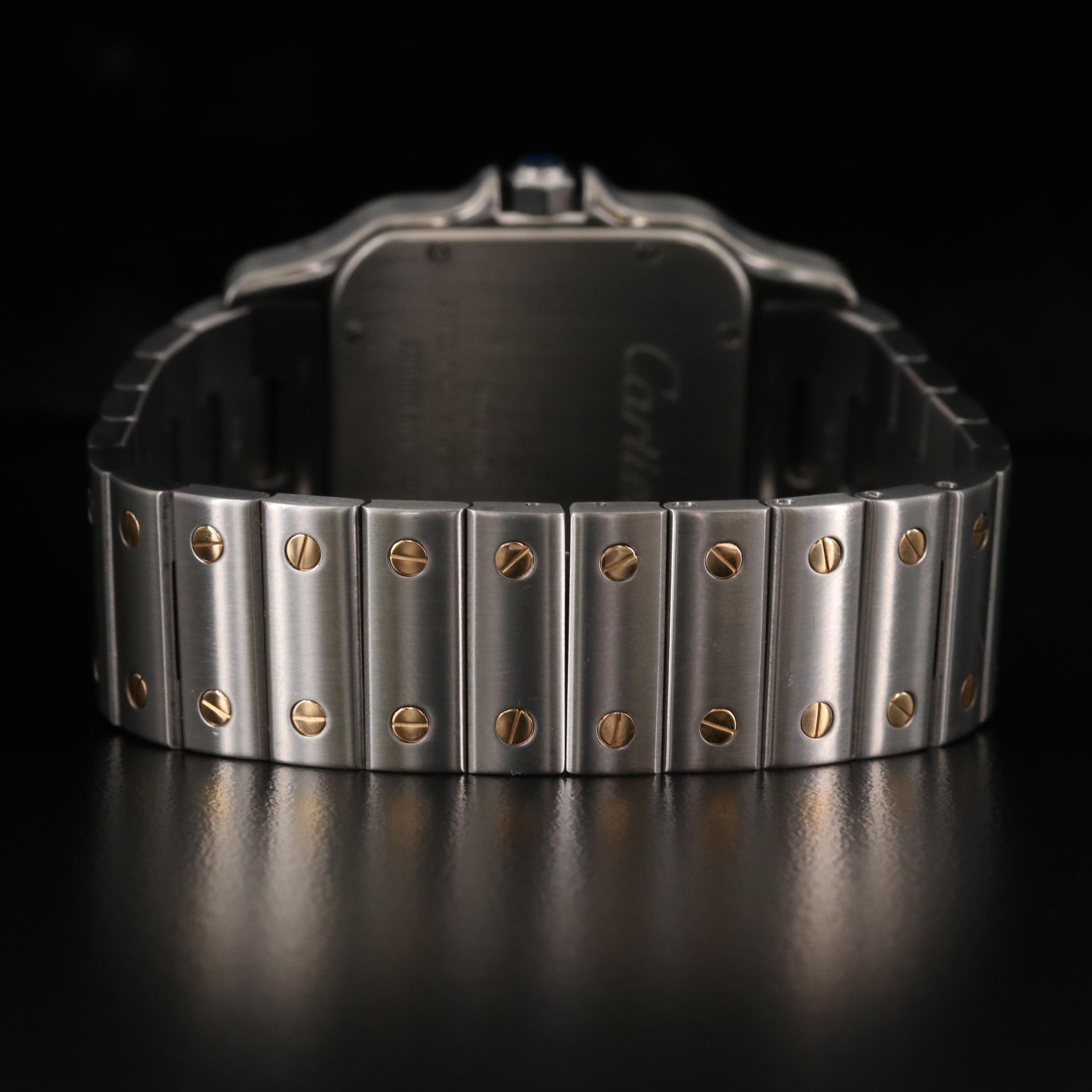 Cartier Santos de Cartier 2823 18K Gold and Stainless Steel Automatic Watch