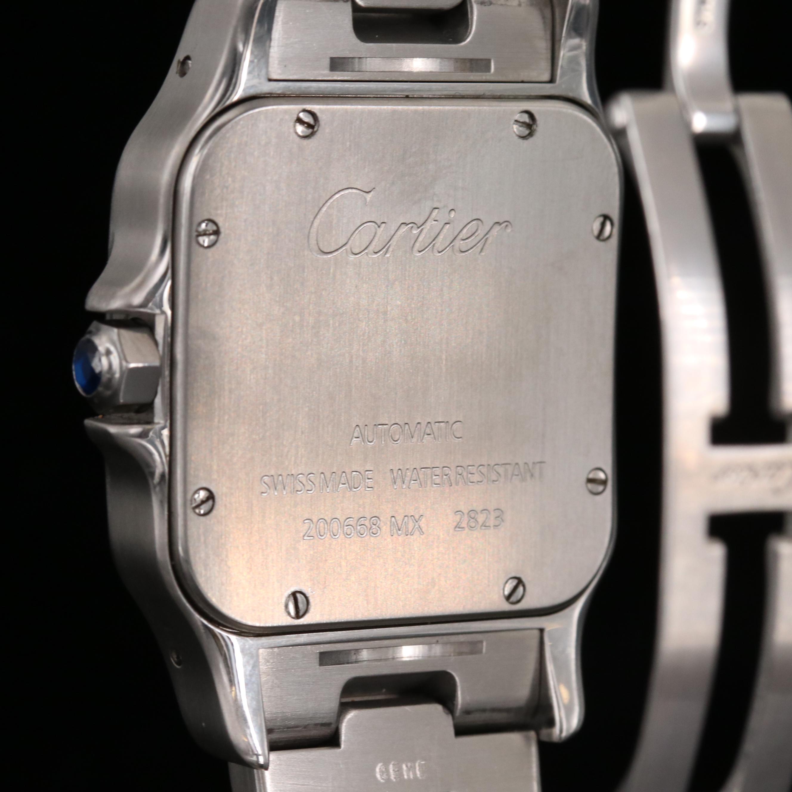 Cartier Santos de Cartier 2823 18K Gold and Stainless Steel Automatic Watch