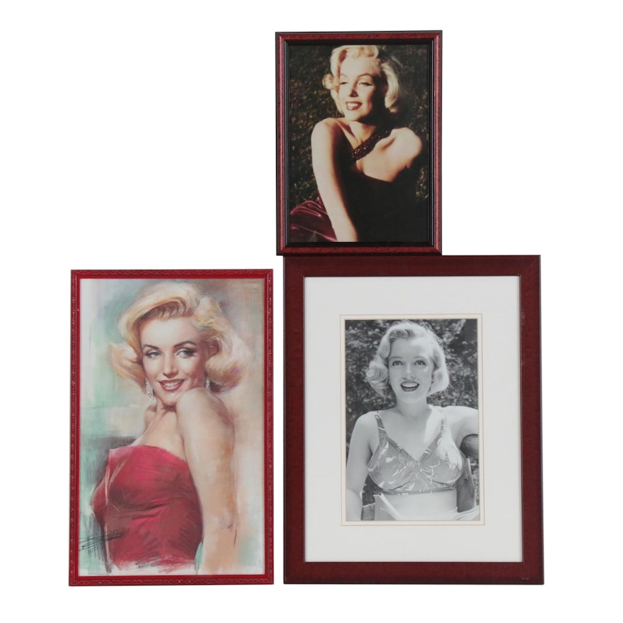 Marilyn Monroe Offset Lithographs and Digital Print Photograph
