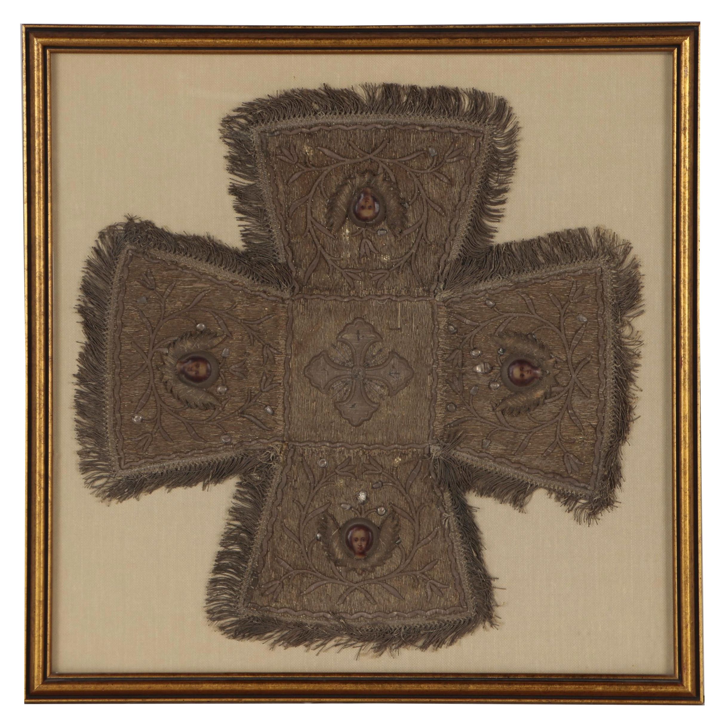 Eastern Orthodox Church Veil for Chalice or Diskos, Late 18th Century