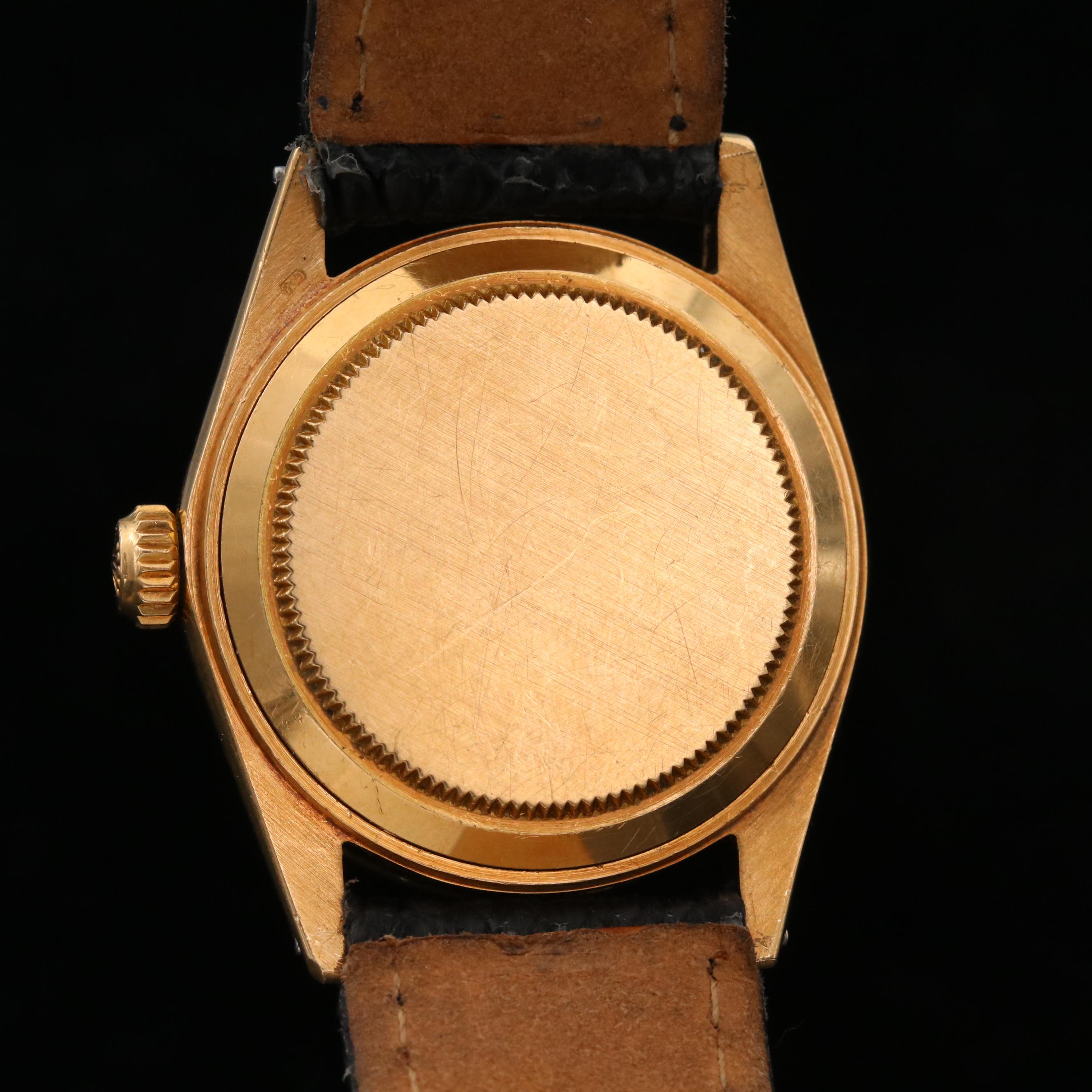 Rolex Date Mid-Size 18K Gold Automatic Watch, 1964