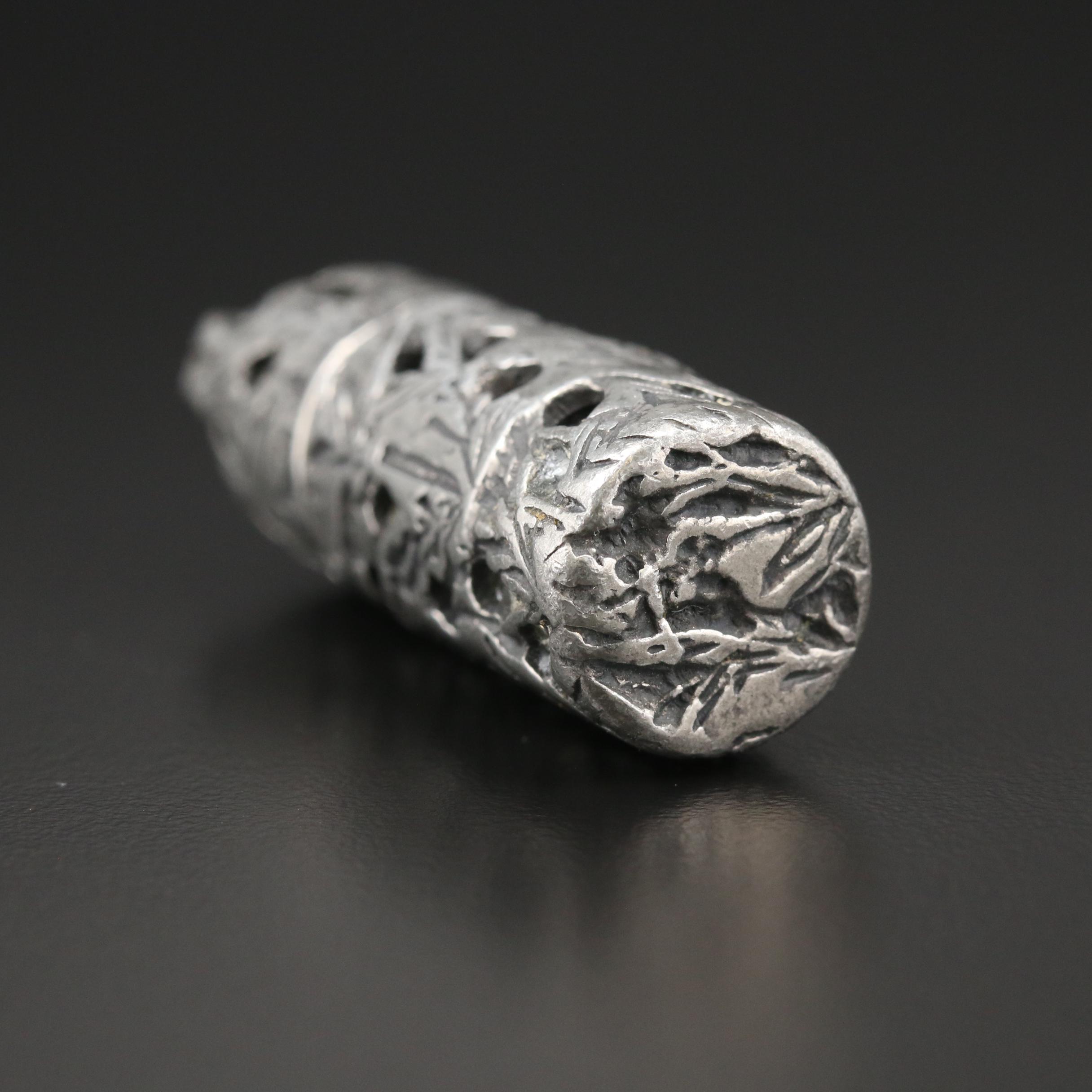 Vintage Pierced Perfume Pendant