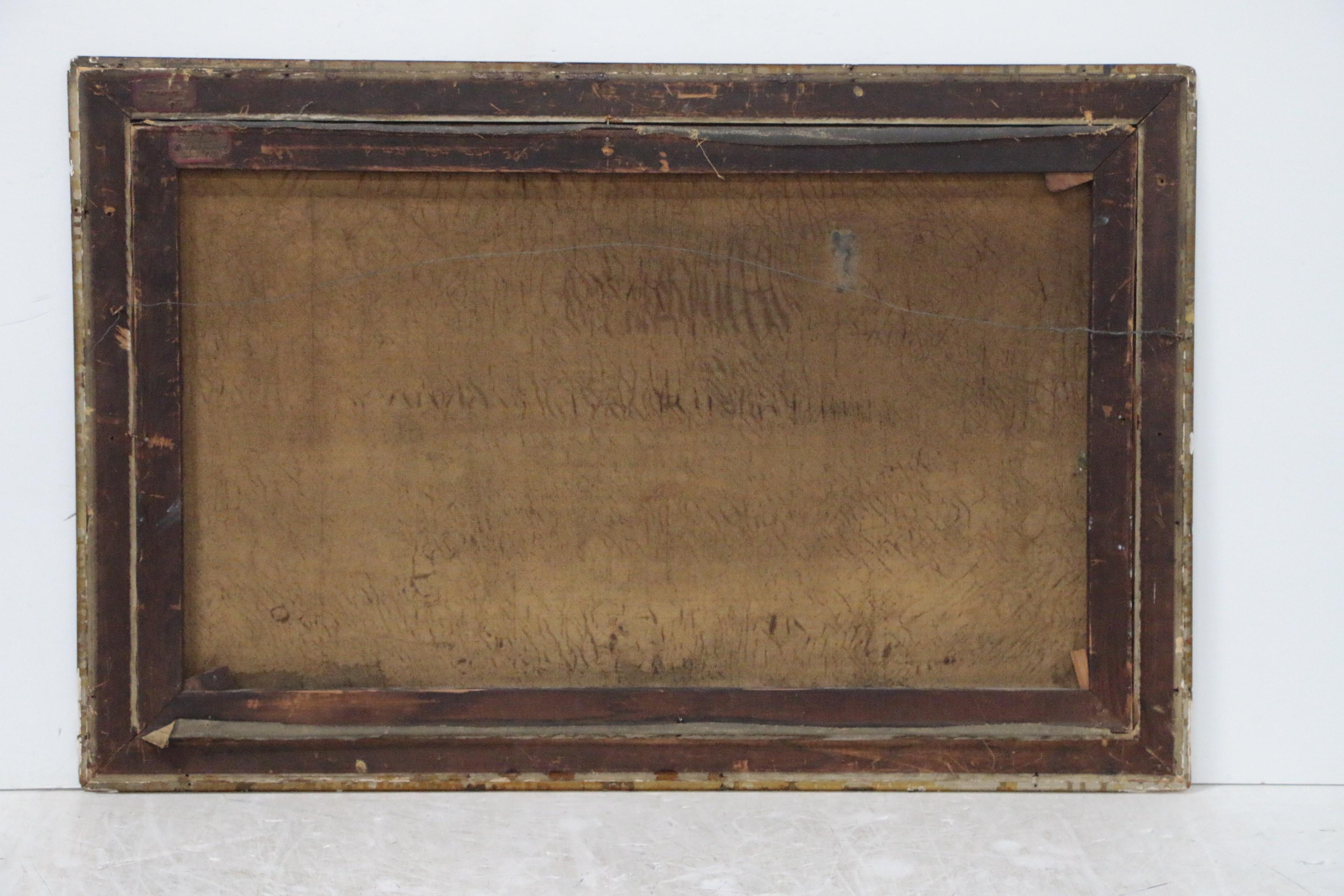 John Califano Oil Painting "On to Fresh Pastures", Late 19th/Early 20th Century