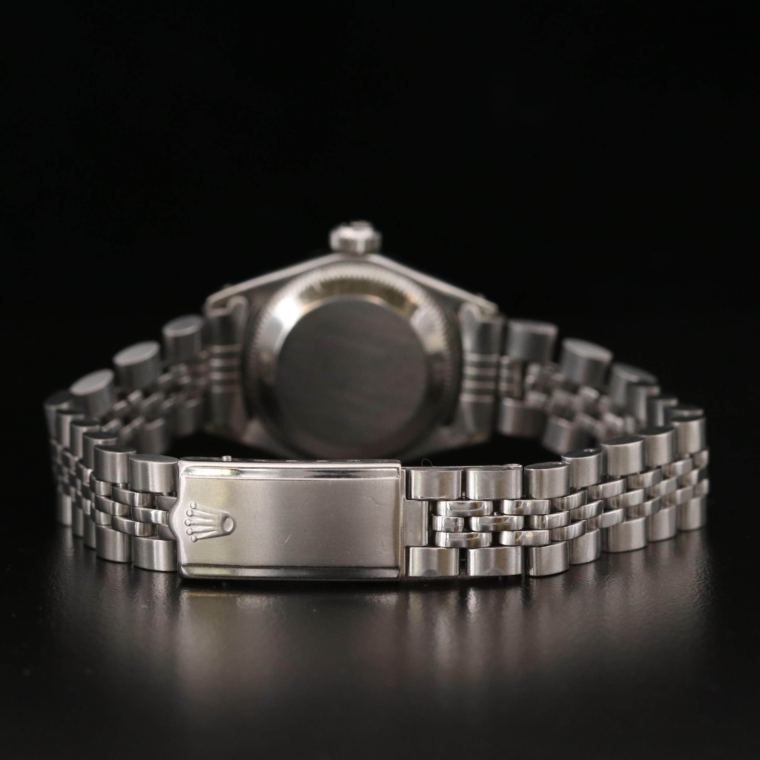 Vintage Rolex Date Stainless Steel Automatic Watch, 1970