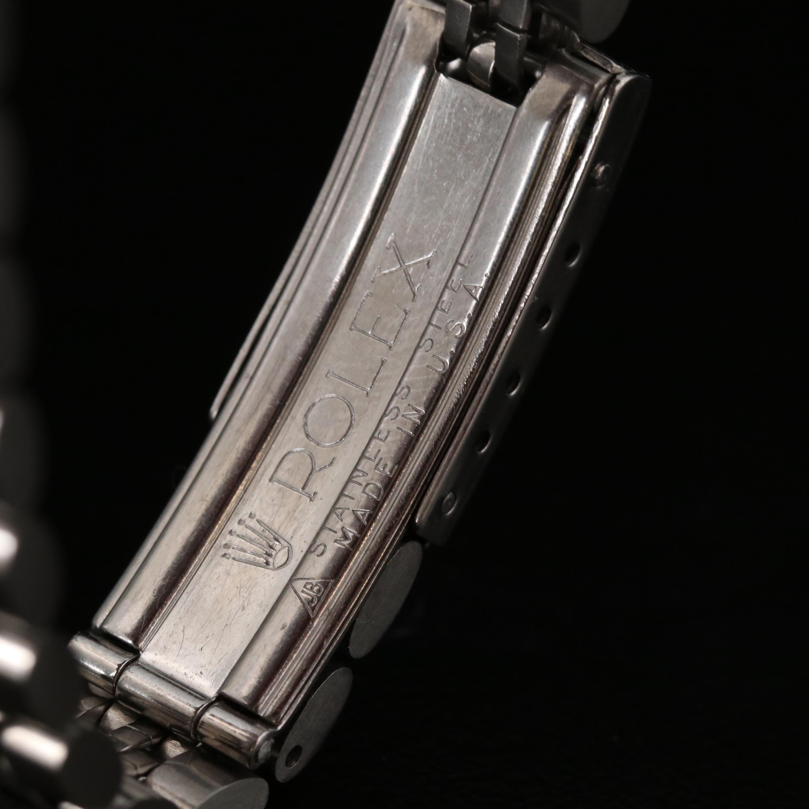 Vintage Rolex Date Stainless Steel Automatic Watch, 1970