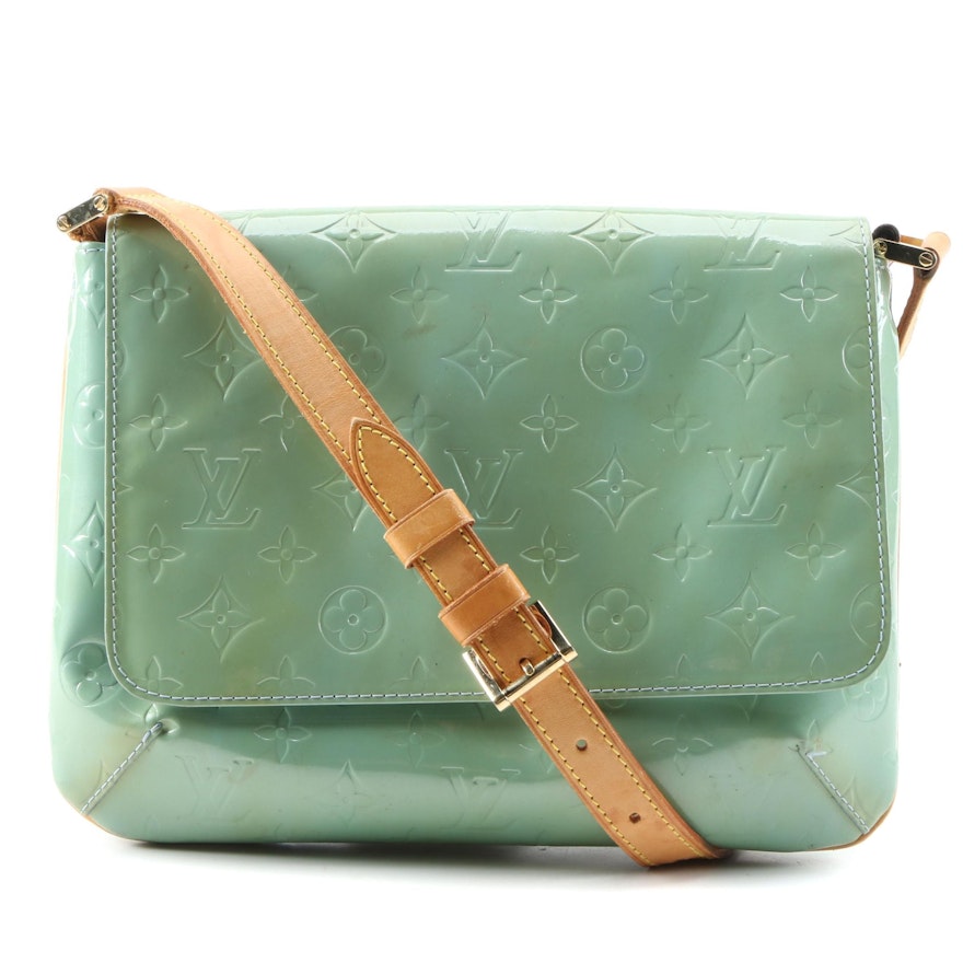 Louis Vuitton Thompson Street Bag in Monogram Vernis and Leather