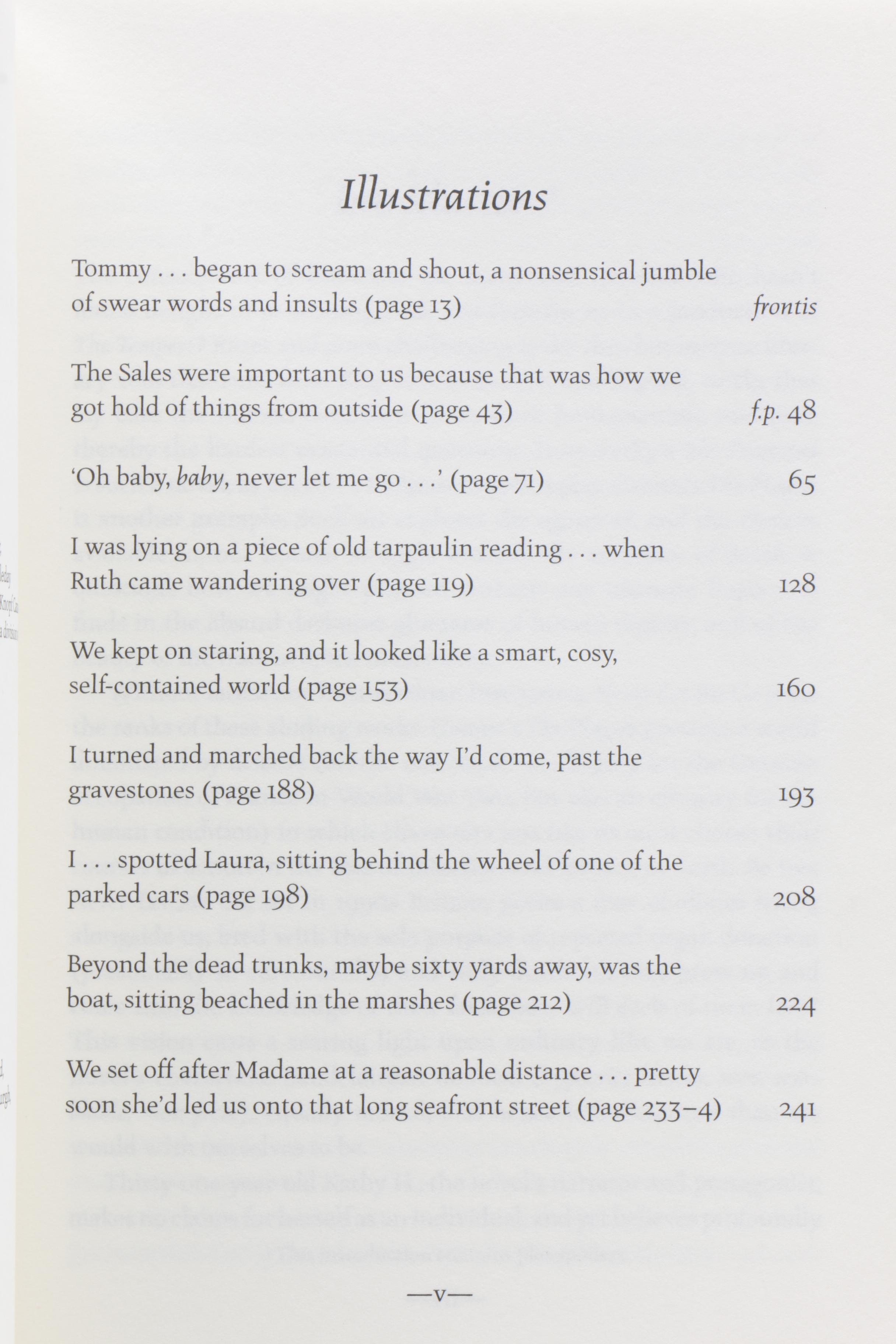 Illustrated Folio Society "Never Let Me Go" by Kazuo Ishiguro, 2012