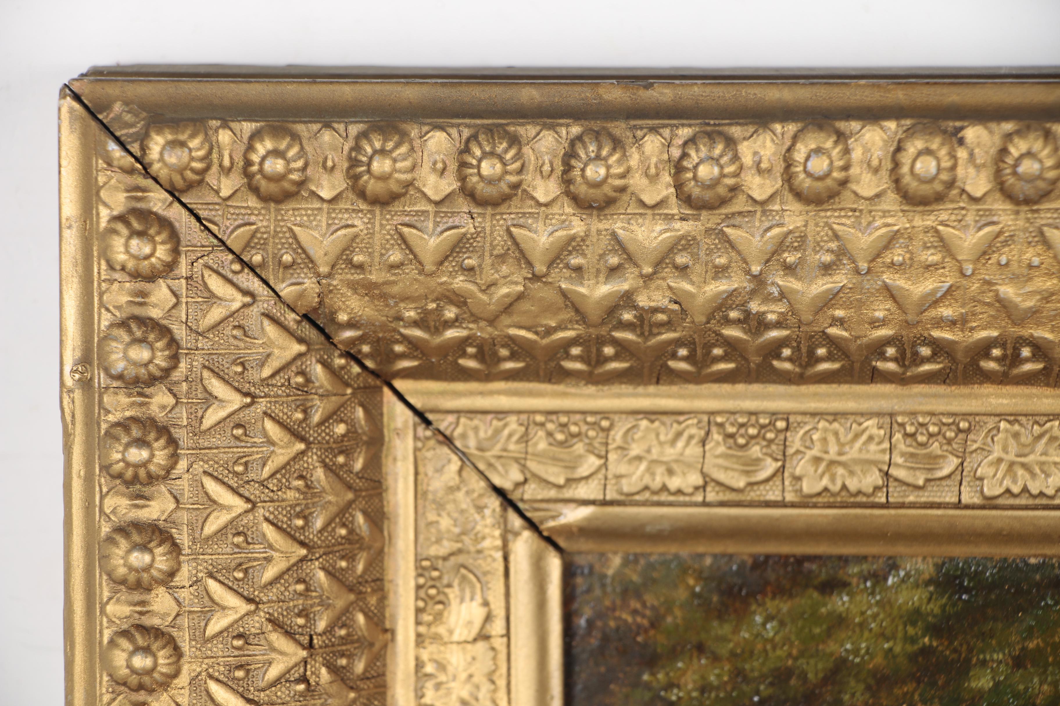 John Zang Riverscape Oil Painting