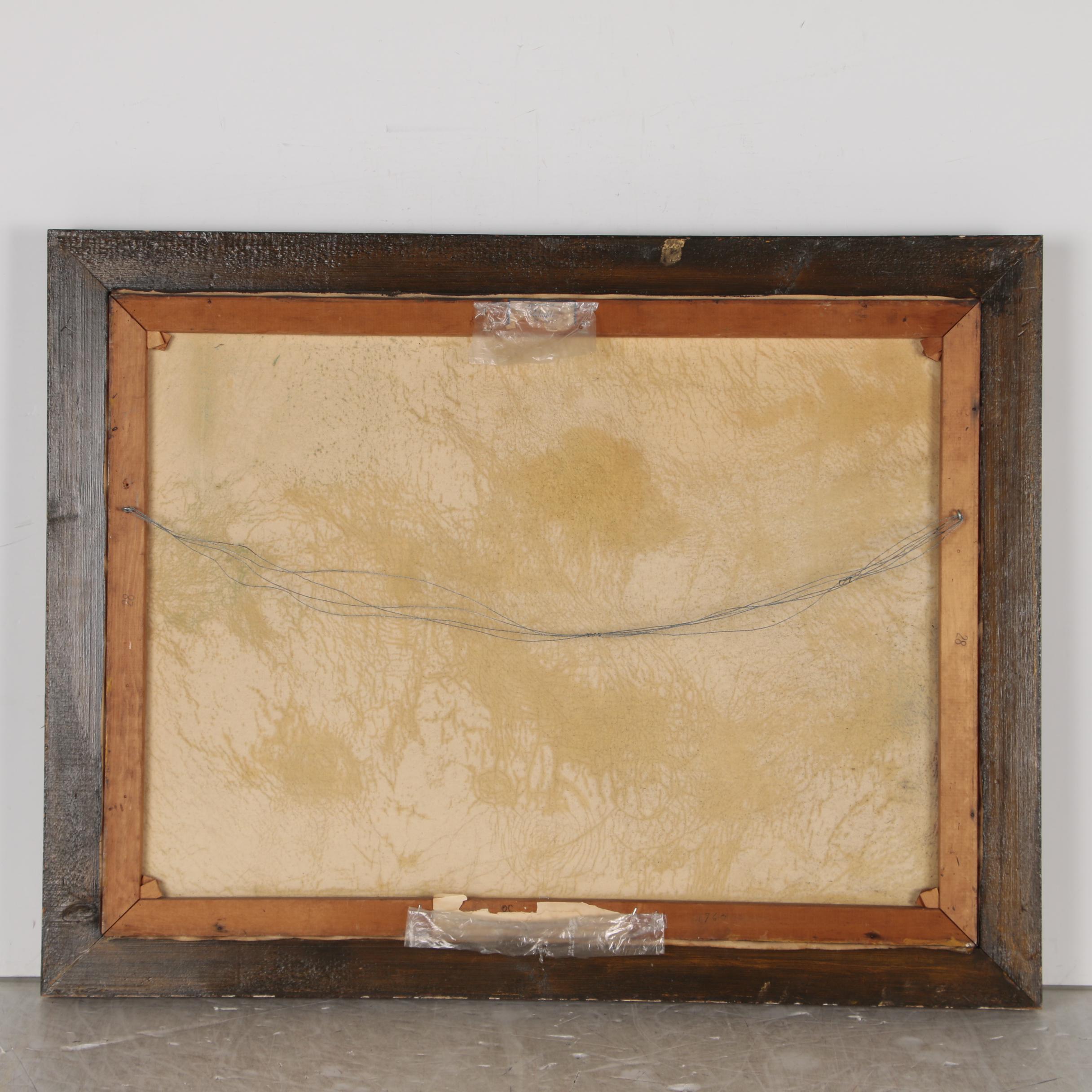 Aldo Marangoni Cityscape Oil Painting