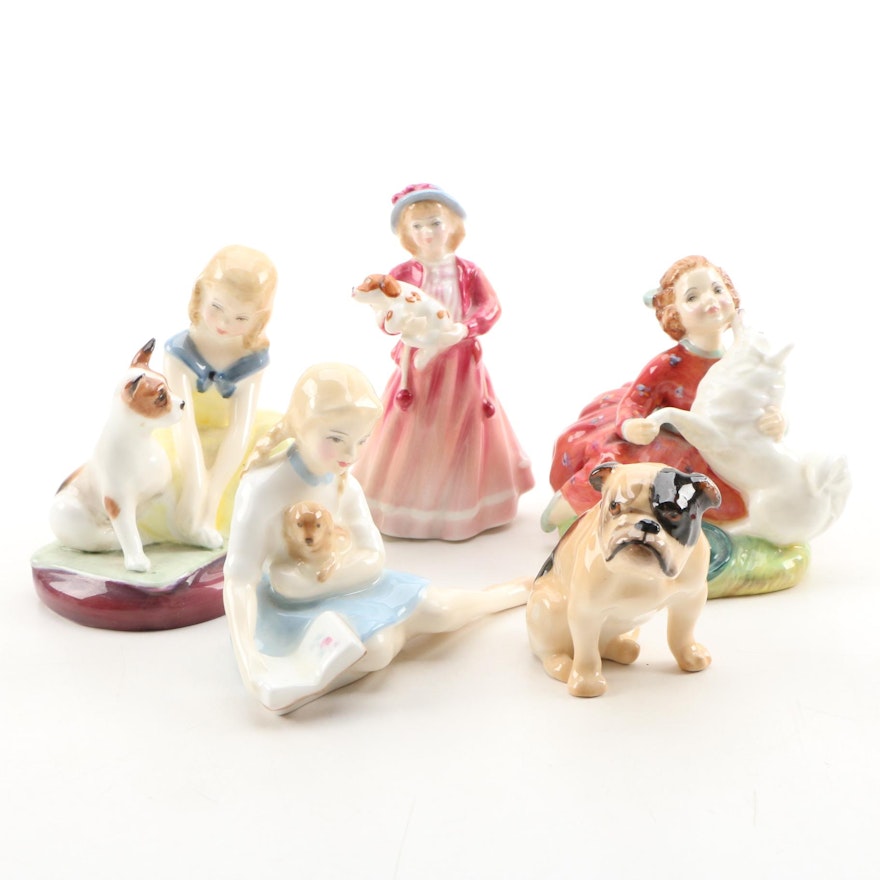 Royal Doulton Bone China "Golden Days", "My First Figurine", and More