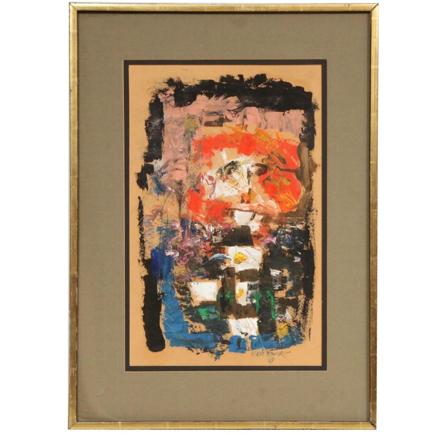 Abstract Oil Painting, 1963