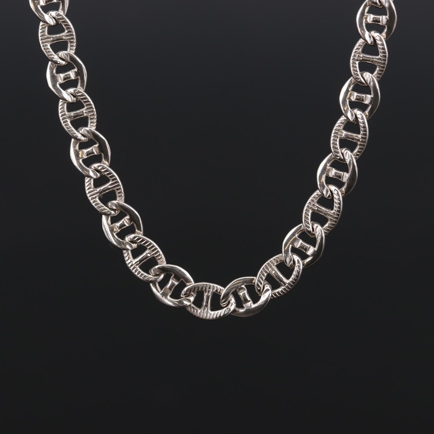 Sterling Silver Mariner Chain