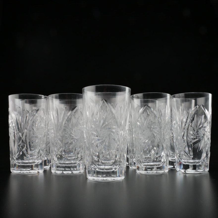 American Brilliant Cut Glass Tumblers