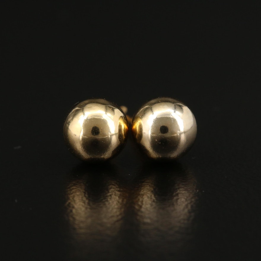 Ball Stud Earrings