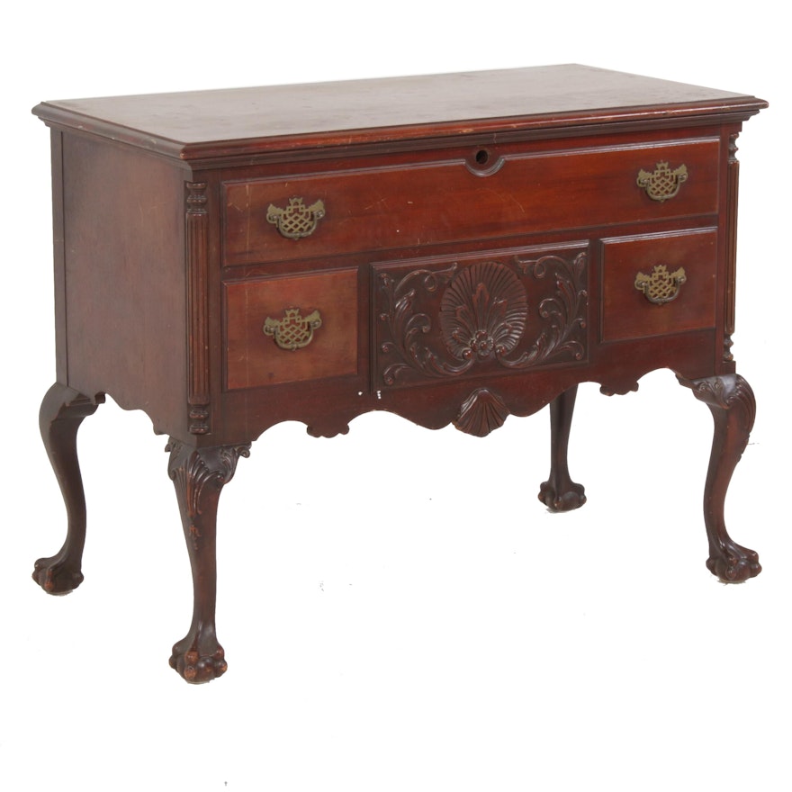 Caswell-Runyan Chippendale Style Cedar Hope Chest, Mid-20th Century
