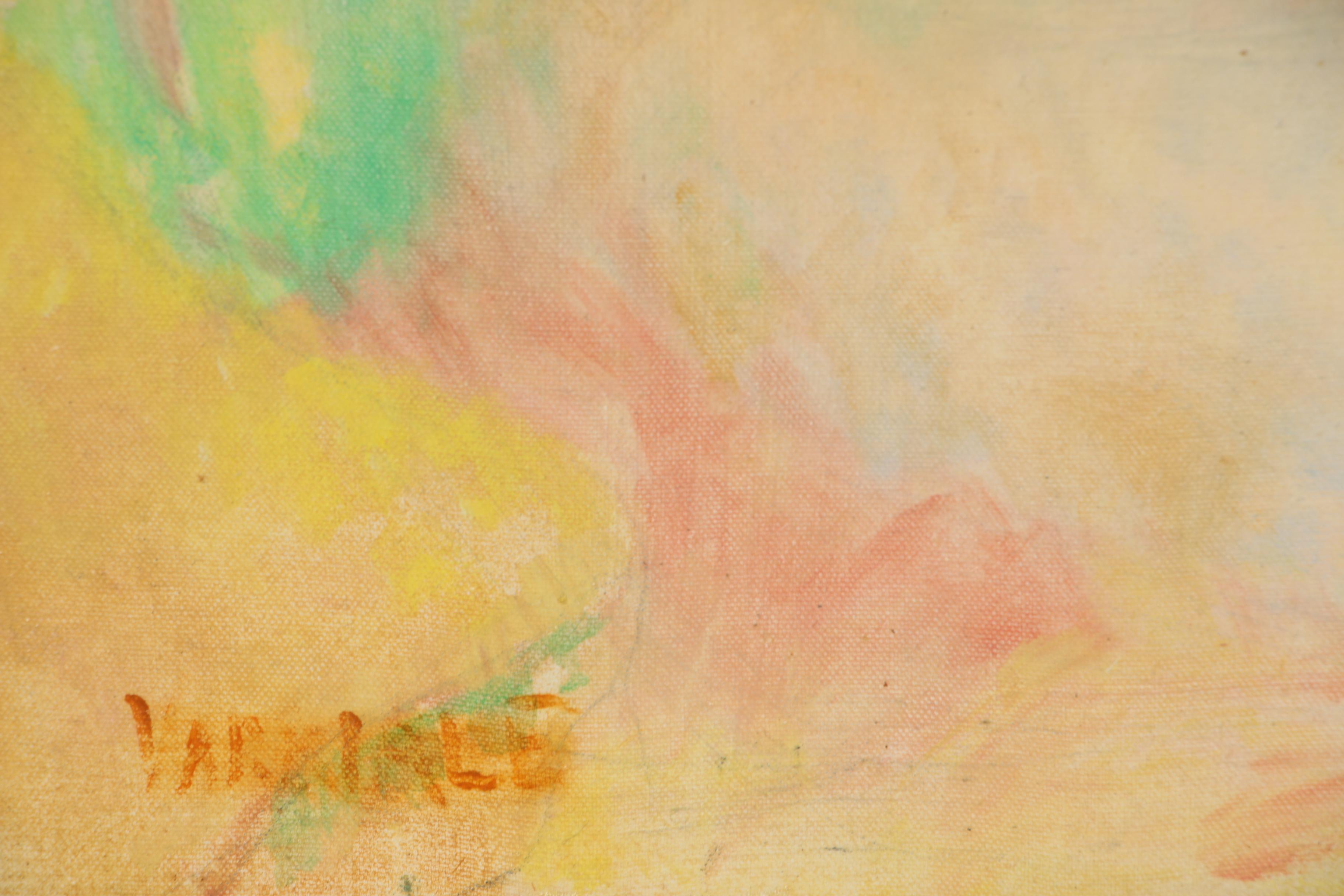 Wanda Stella Varriale Figural Oil Painting