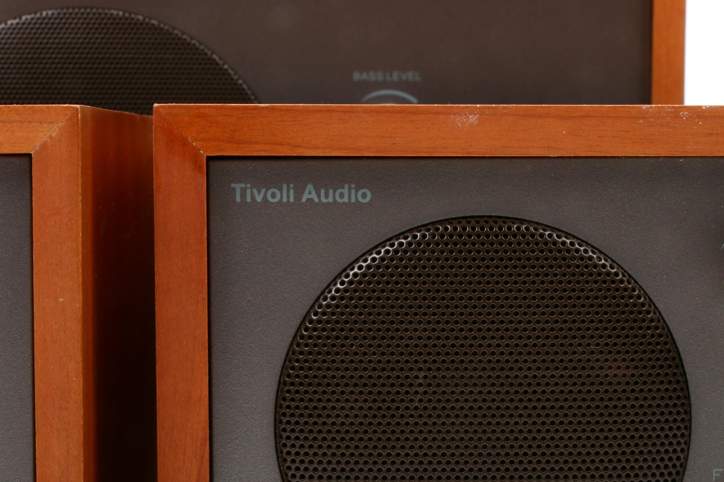 Tivoli Audio Henry Kloss Model Two Stereo Radio with CD Player and Subwoofer