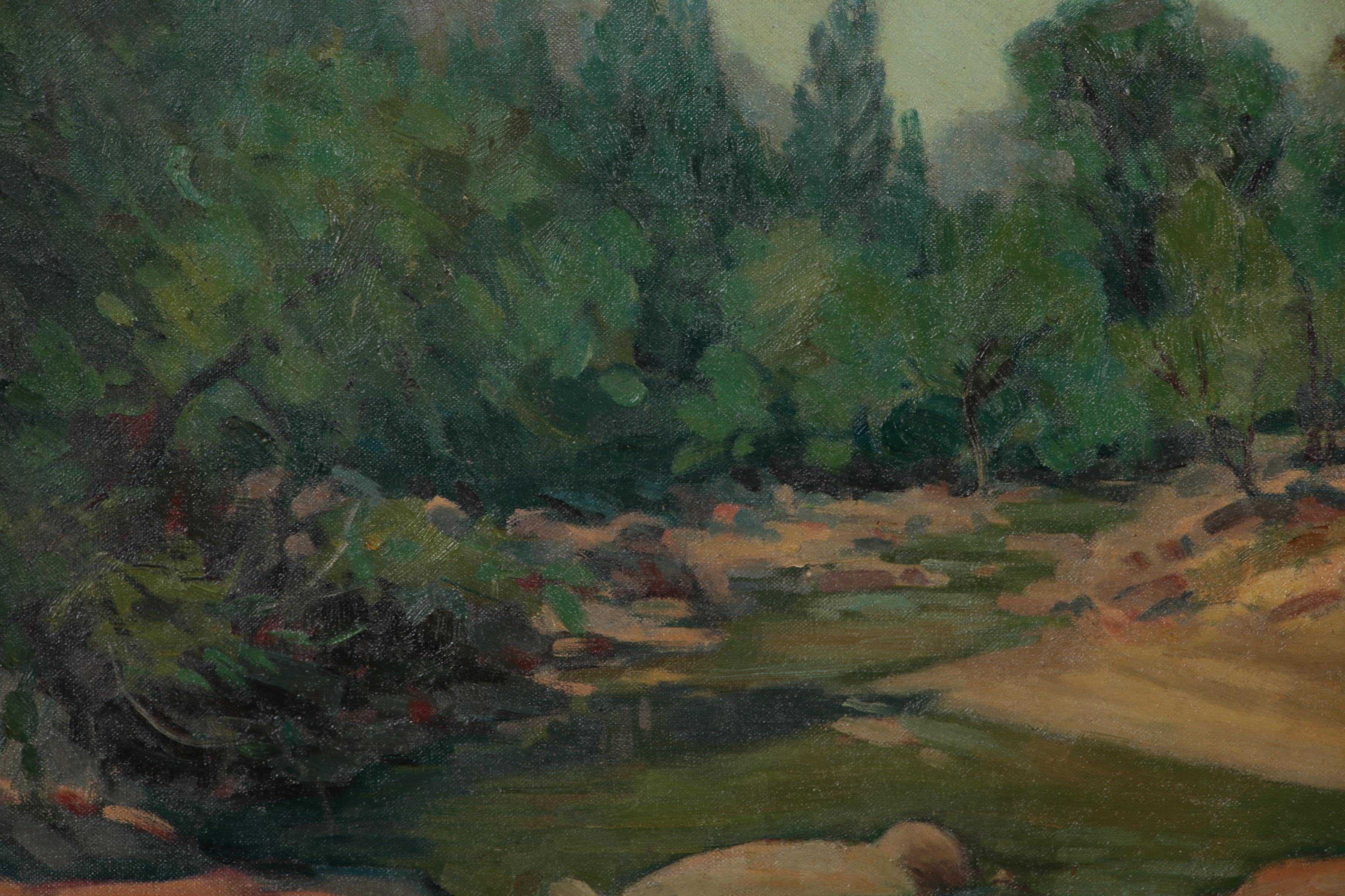 Richard Ruh Epperly Landscape Oil Painting