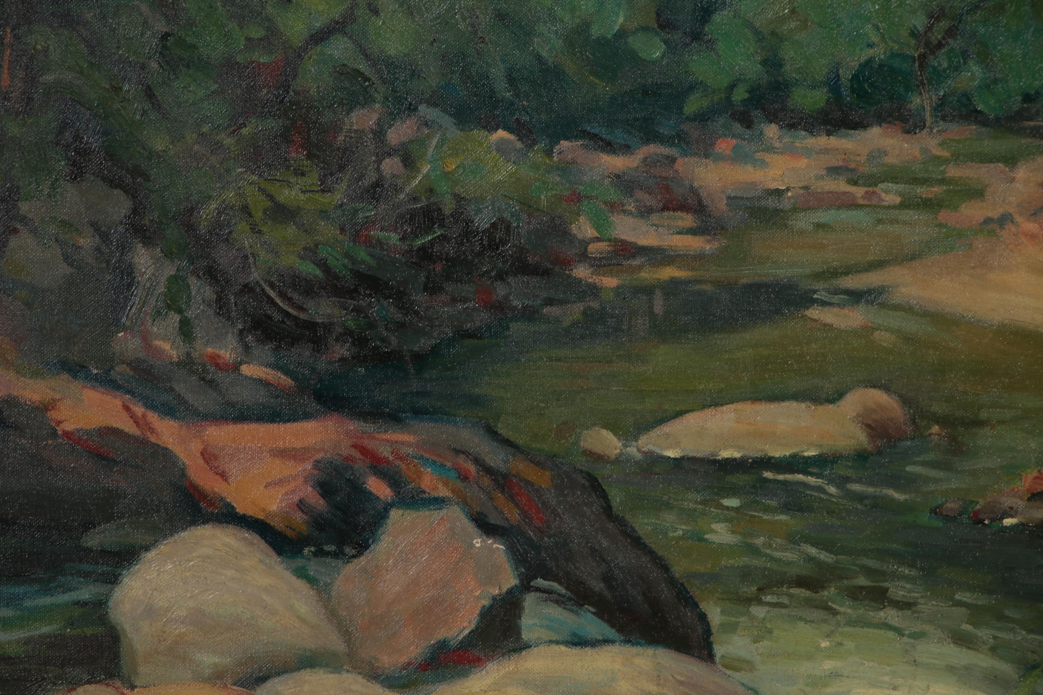 Richard Ruh Epperly Landscape Oil Painting