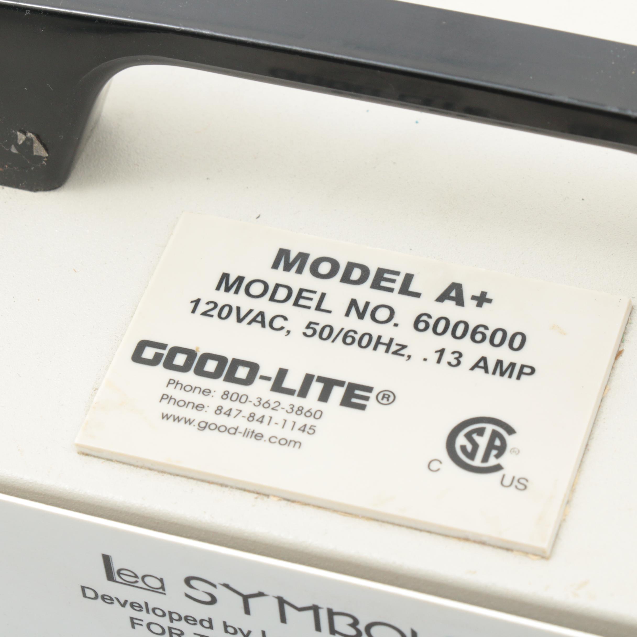 Good-Lite RDE Stereotest Random Dot E Optical Lightbox