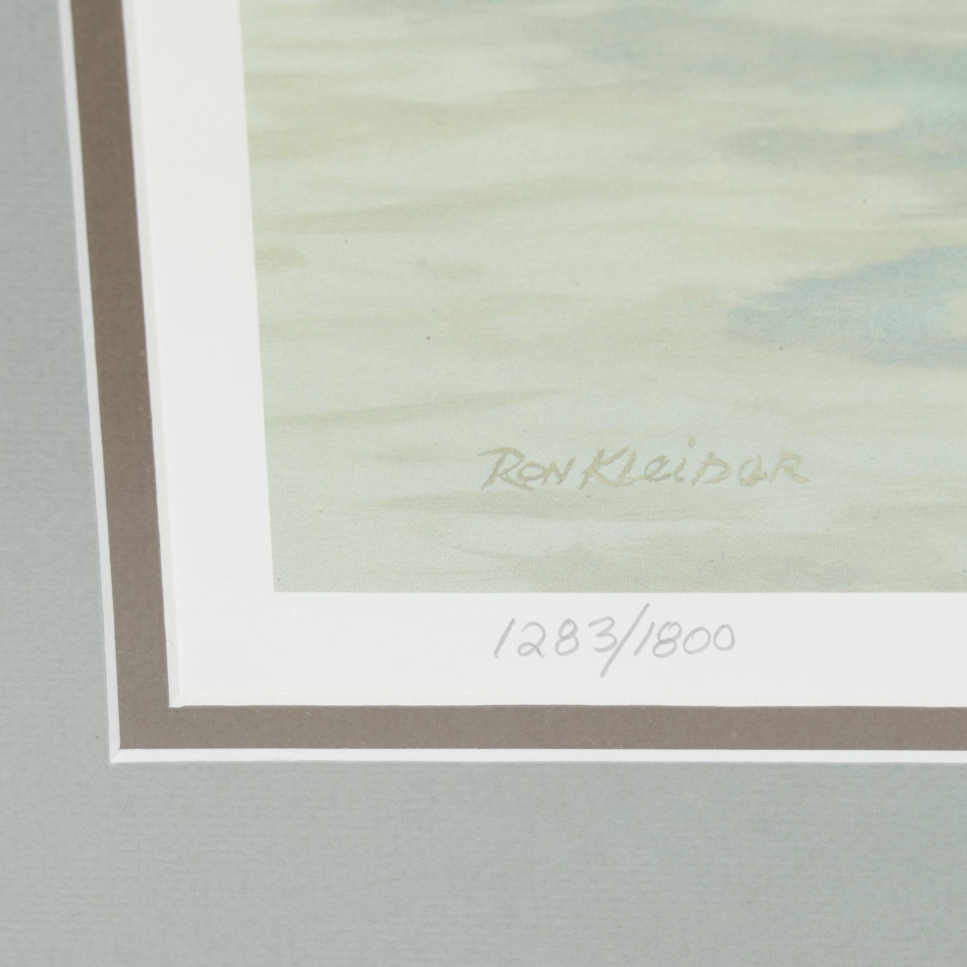 Ron Kleiber Offset Lithograph "Traffic Jam," Late 20th Century