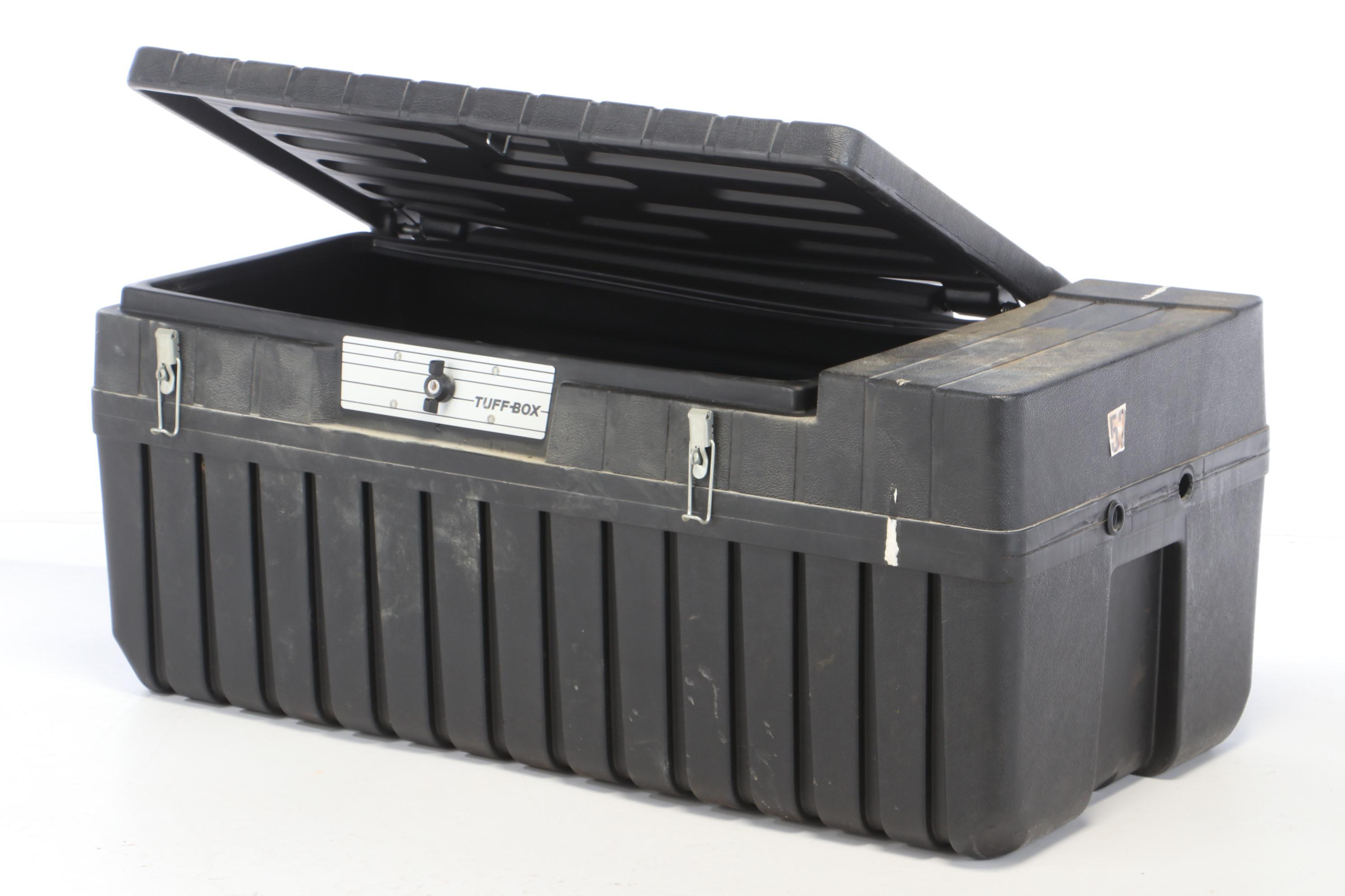 Tuff Box Heavy-Duty Plastic Lockable Tool Storage Box