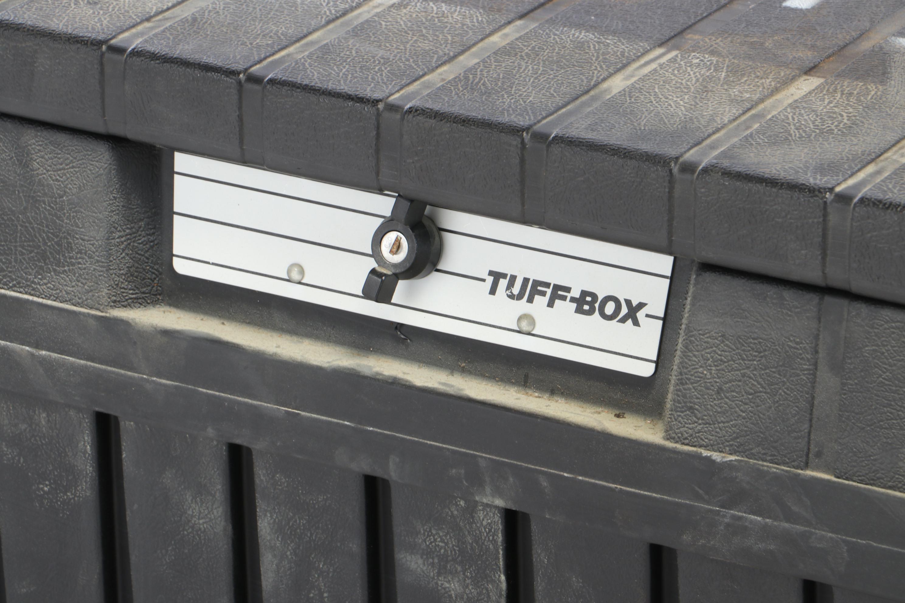 Tuff Box Heavy-Duty Plastic Lockable Tool Storage Box