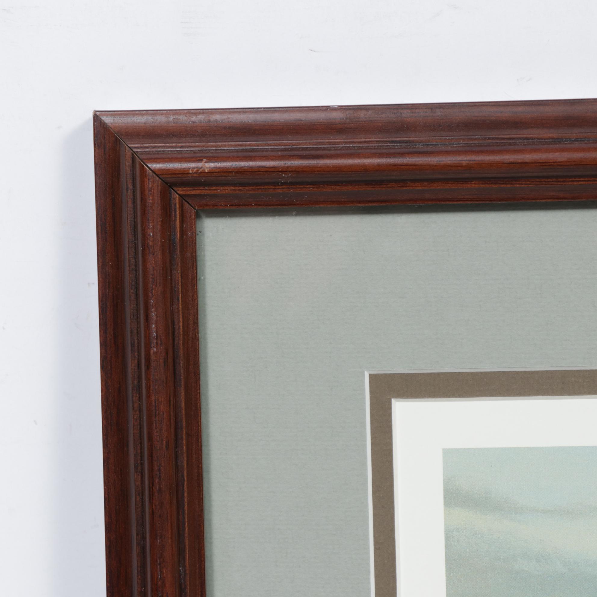 Ron Kleiber Offset Lithograph "Traffic Jam," Late 20th Century