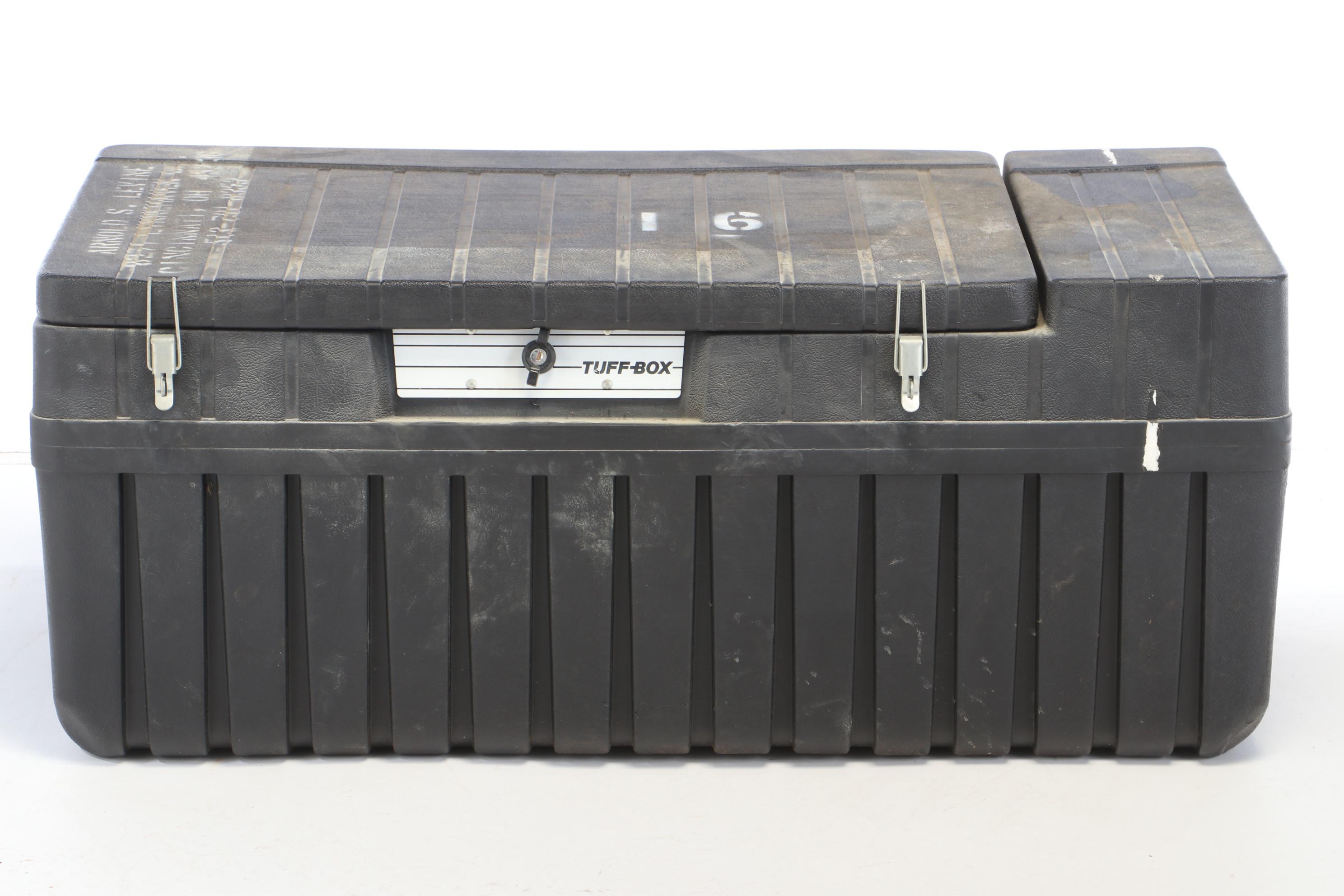 Tuff Box Heavy-Duty Plastic Lockable Tool Storage Box