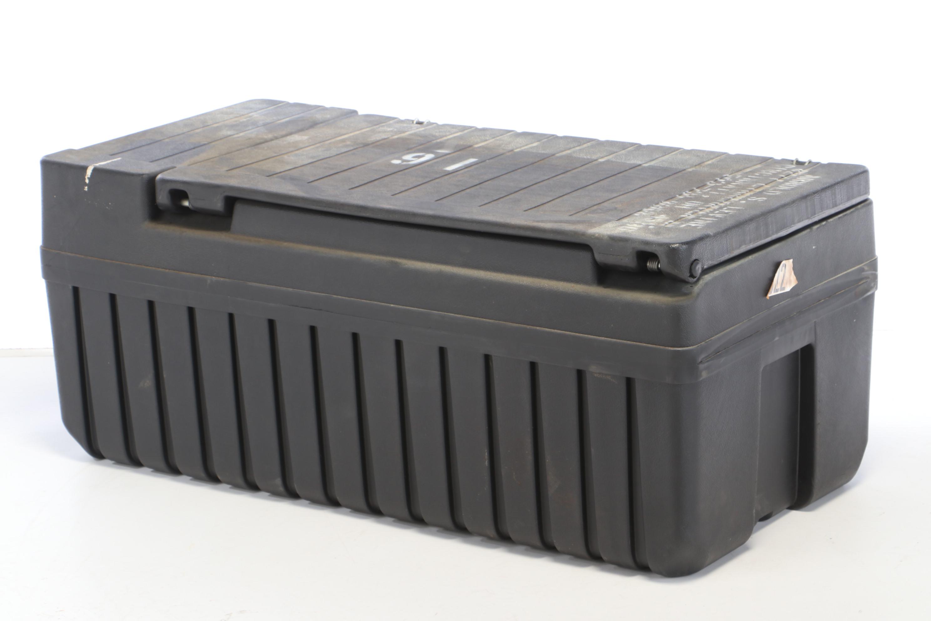 Tuff Box Heavy-Duty Plastic Lockable Tool Storage Box