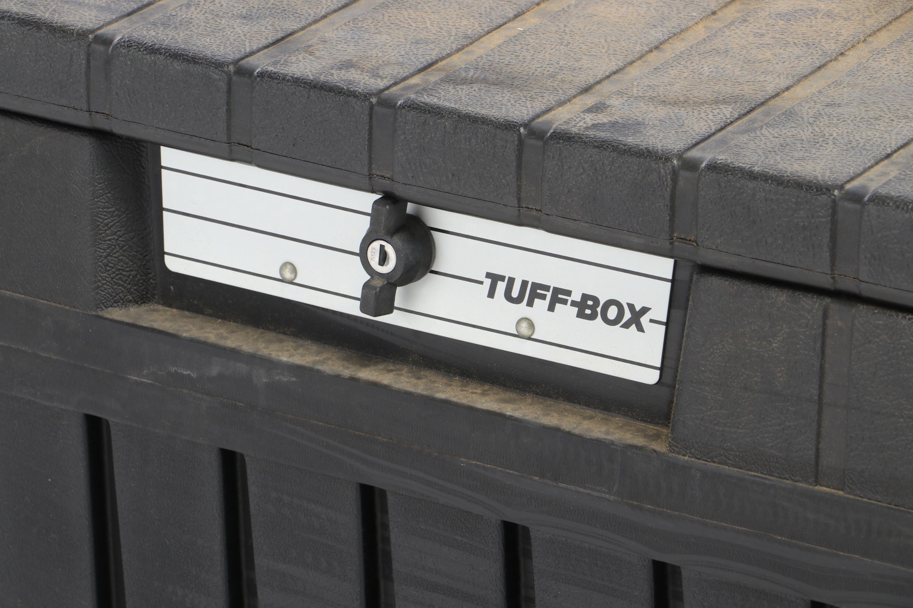 Tuff Box Heavy-Duty Plastic Lockable Tool Storage Box